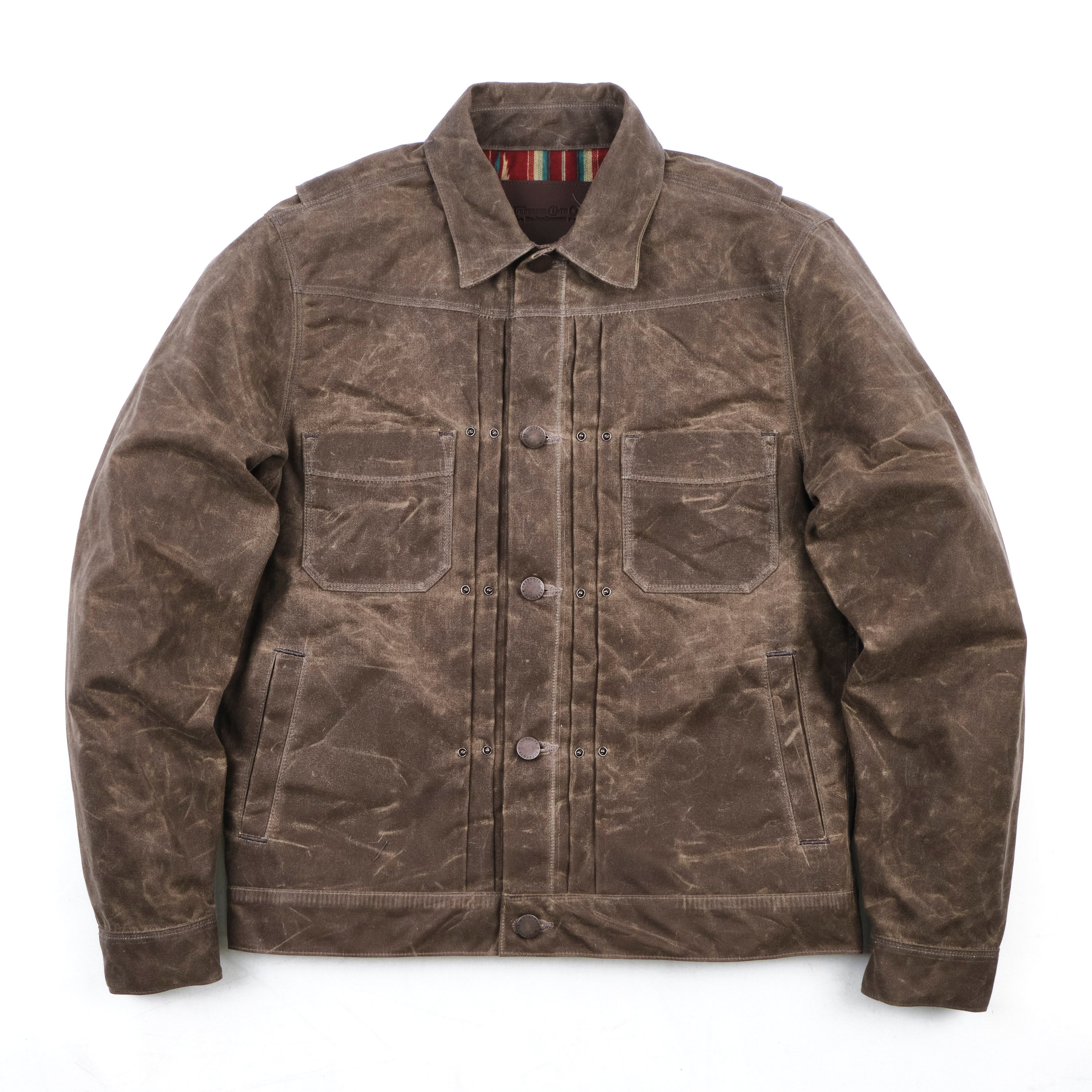 Riders Jacket Waxed Canvas | Oak