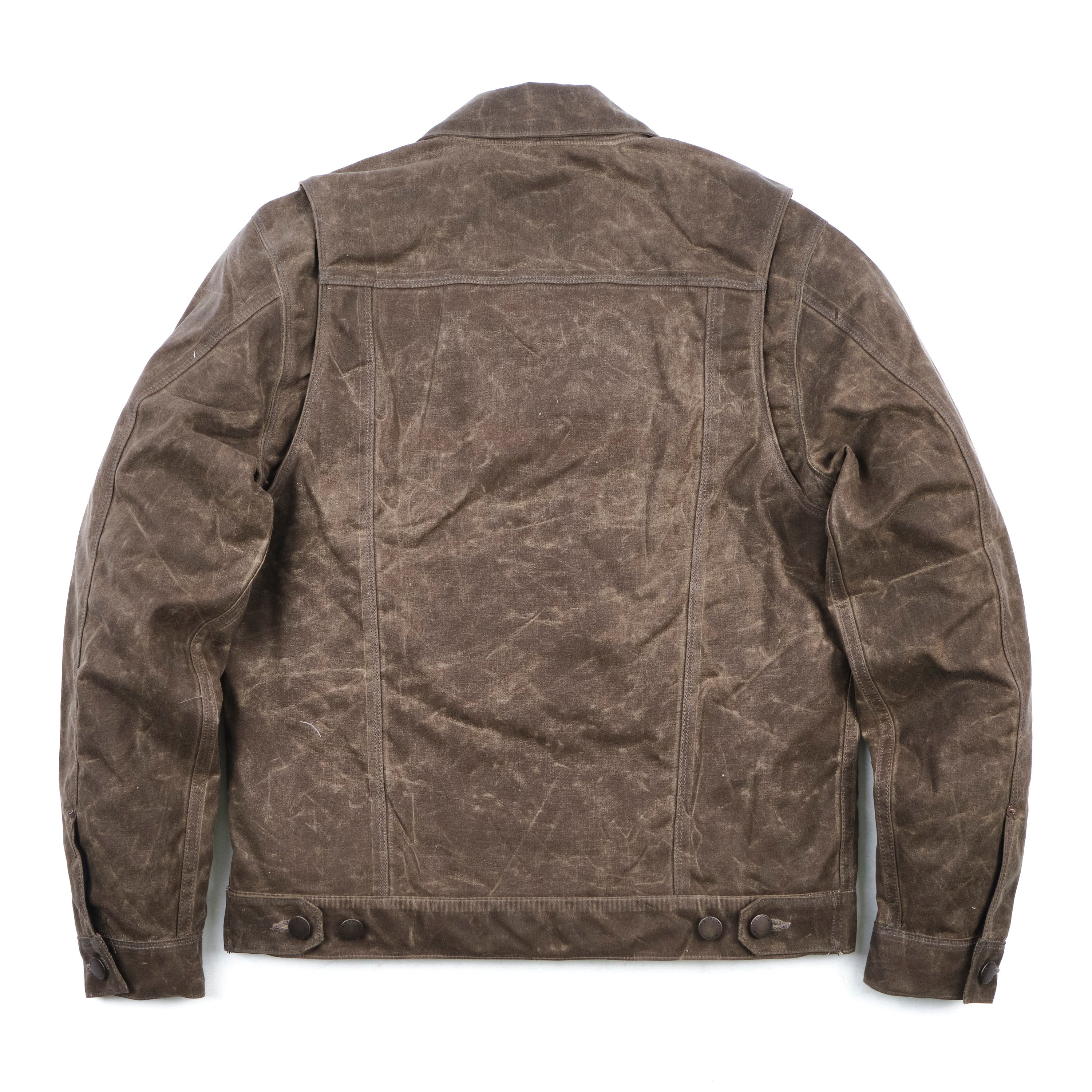Riders Jacket Waxed Canvas <span>Oak</span>