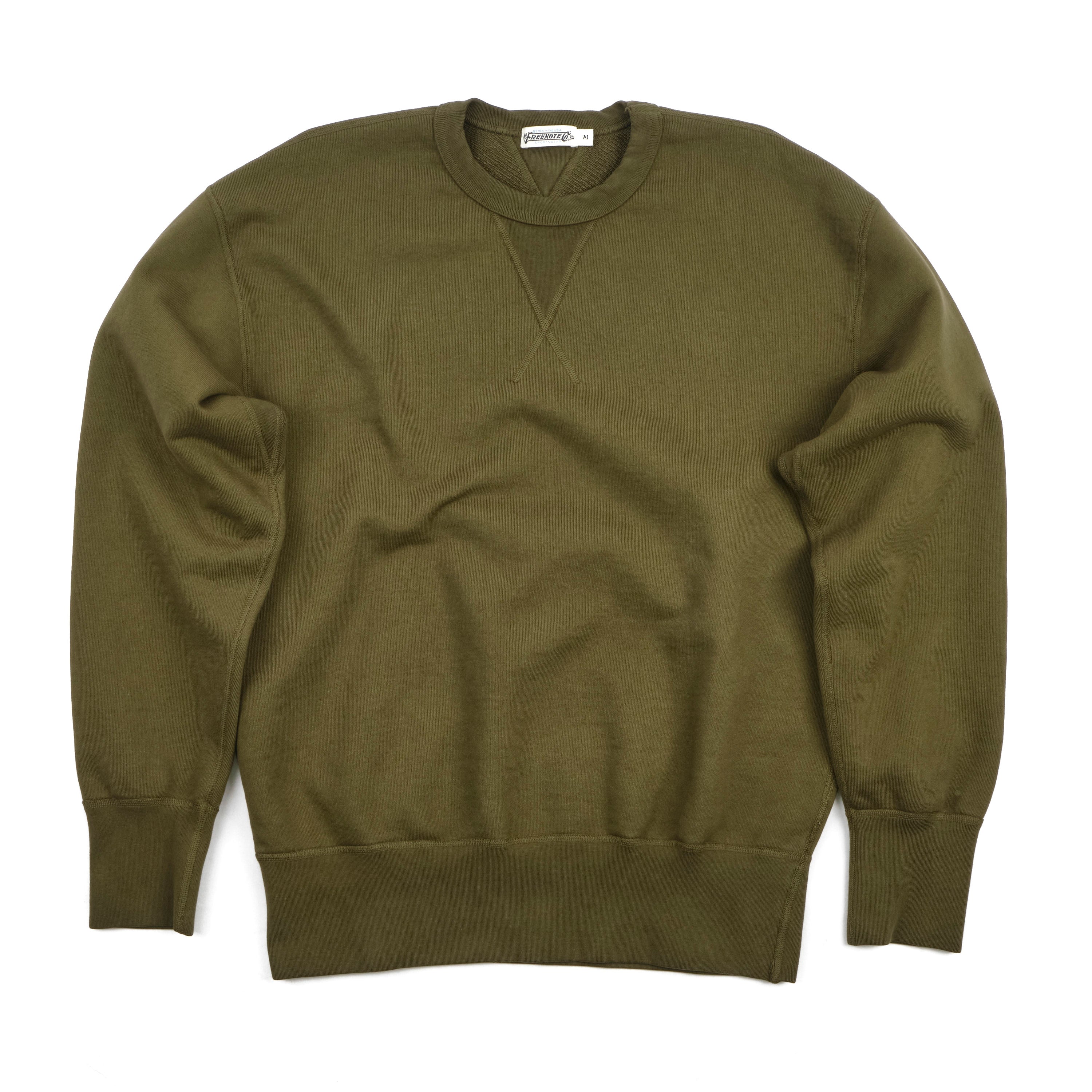 DECK SWEATSHIRT OLIVE