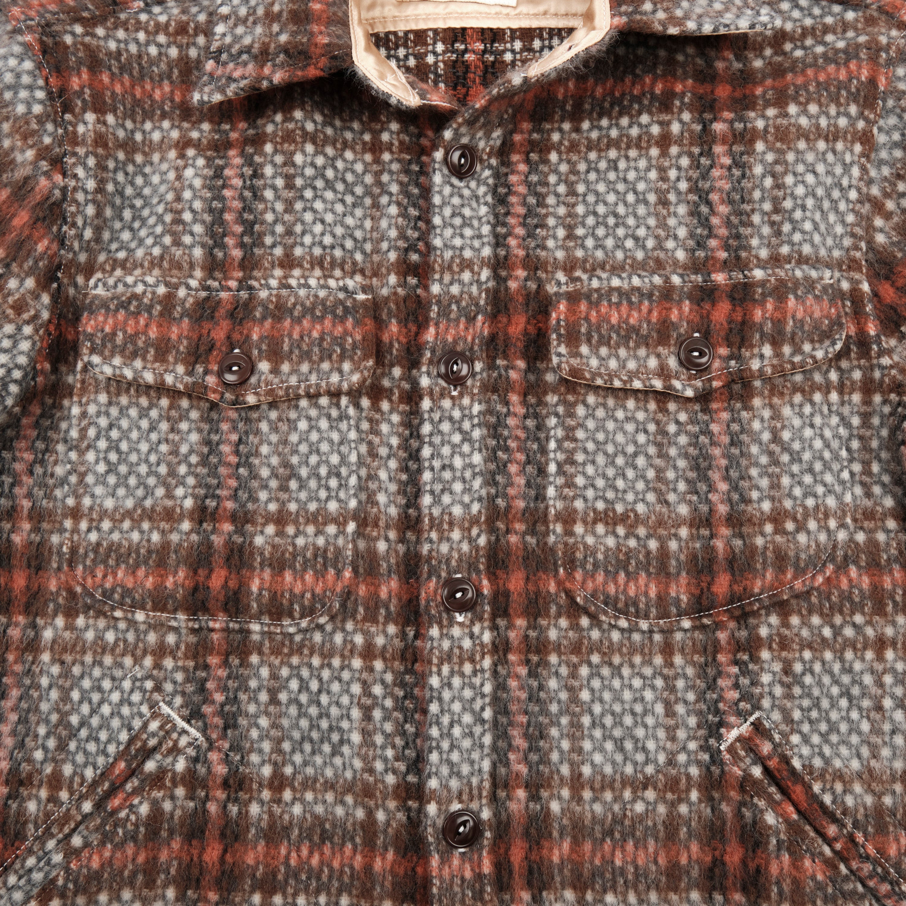 Mendon Hexagon Dobby Wool Plaid