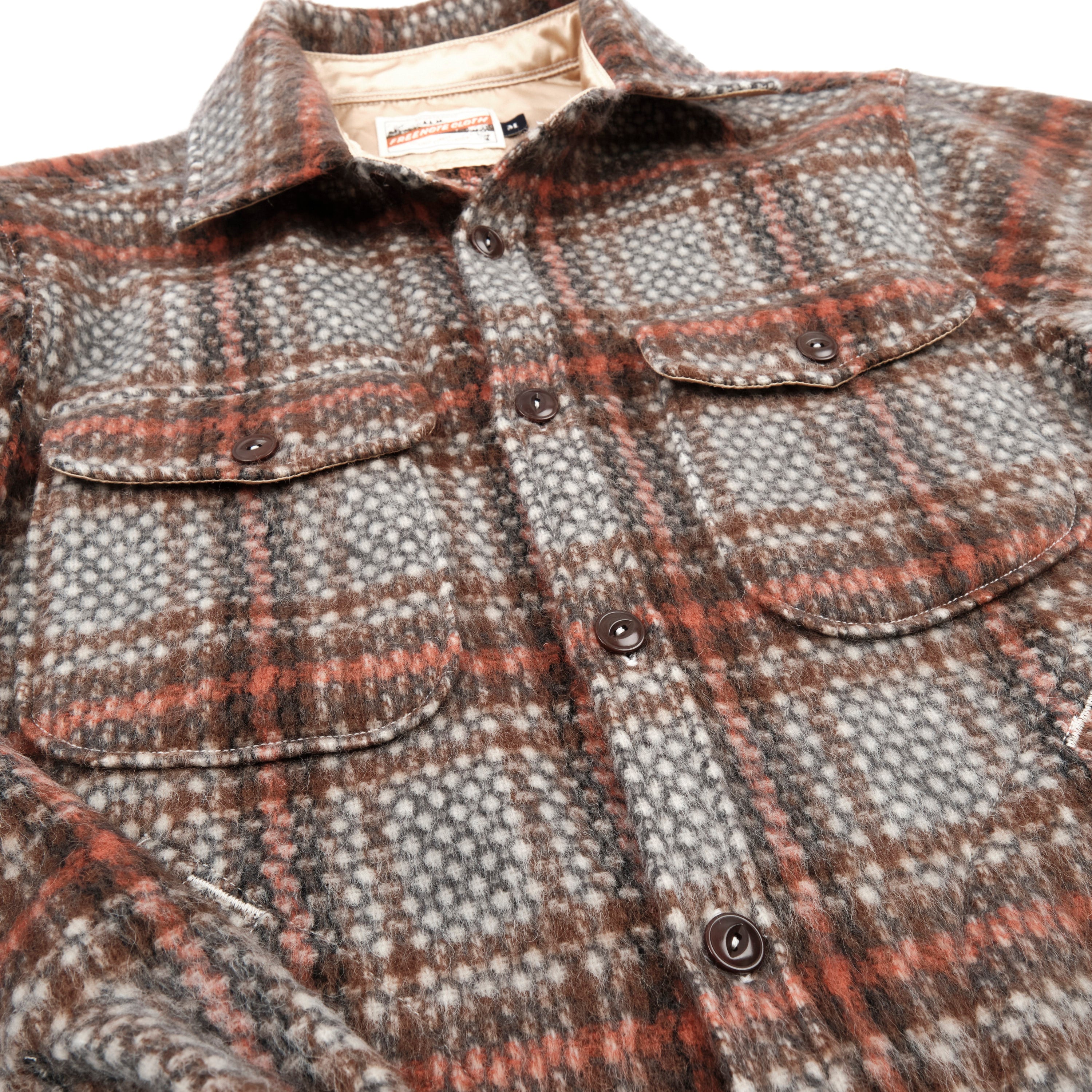 Mendon Hexagon Dobby Wool Plaid