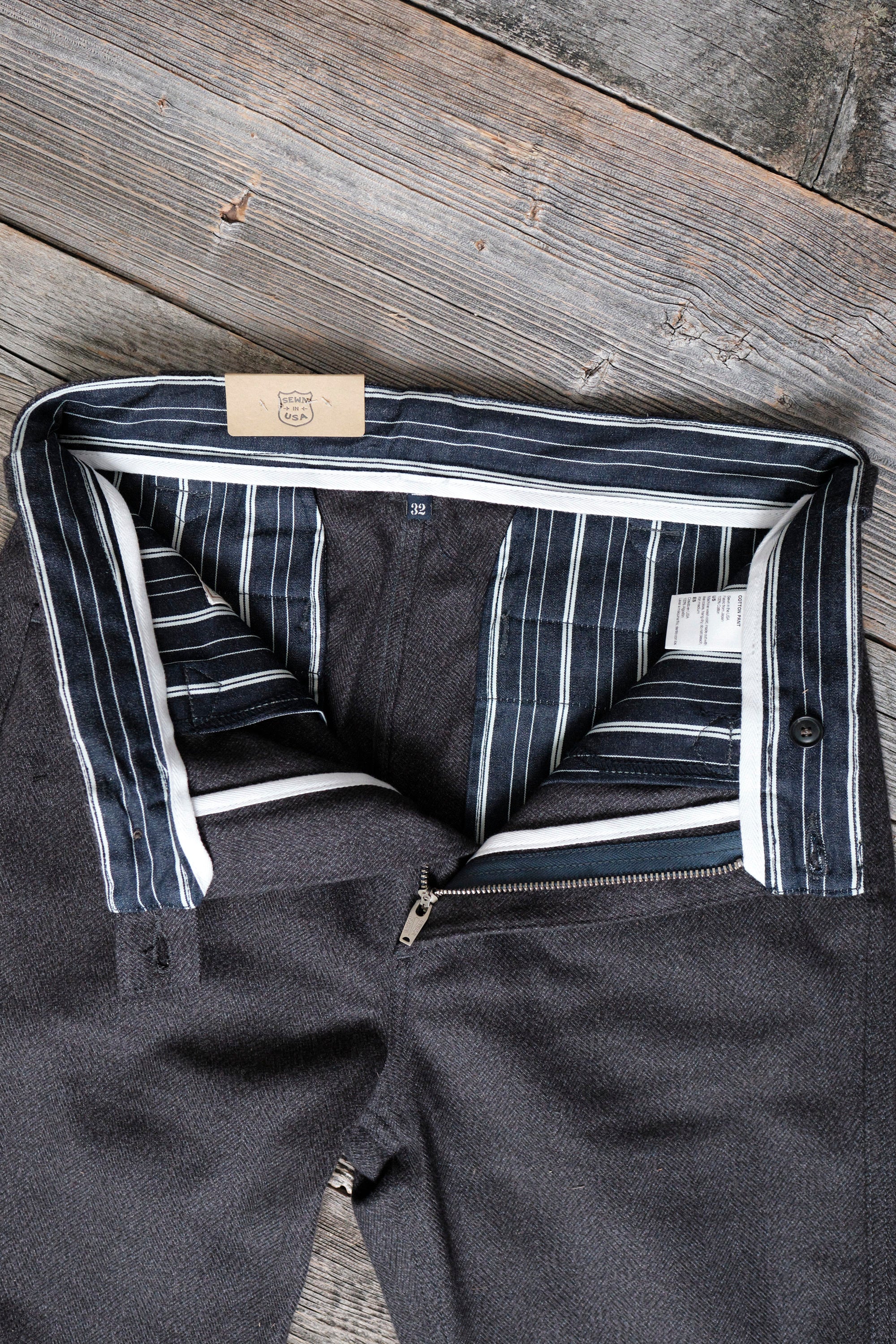Duster Pant <span> Charcoal </span>