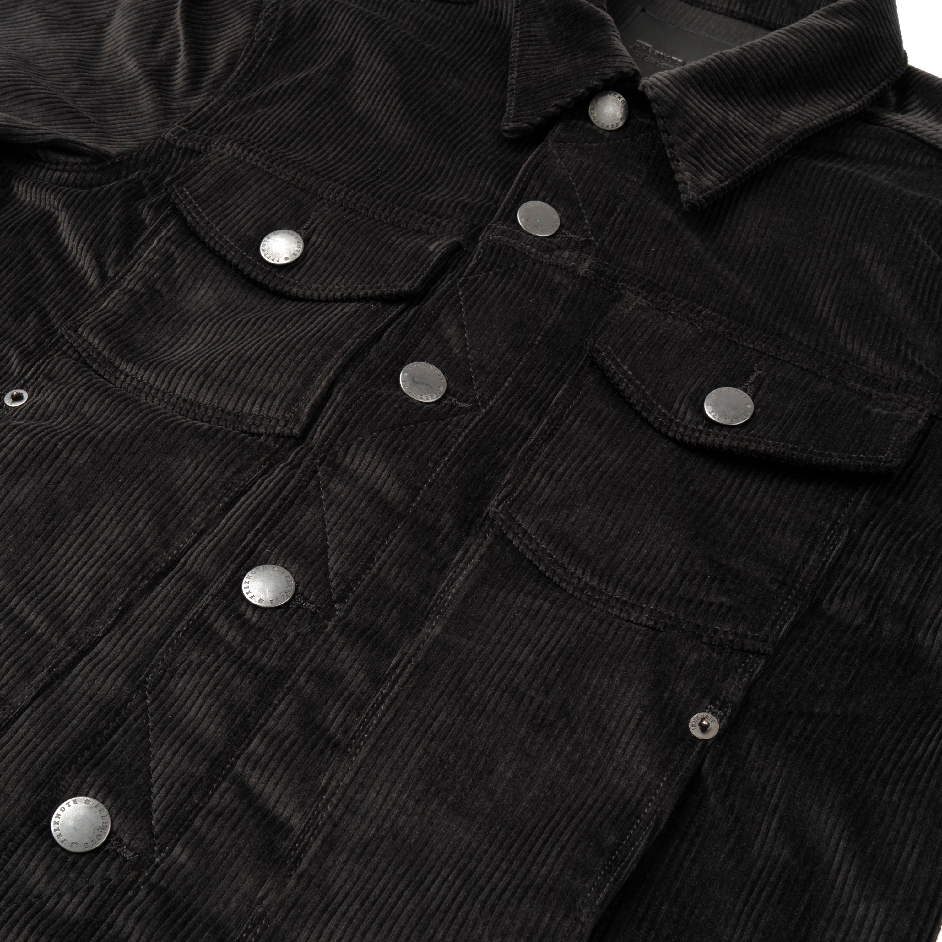 Classic Jacket Black Corduroy