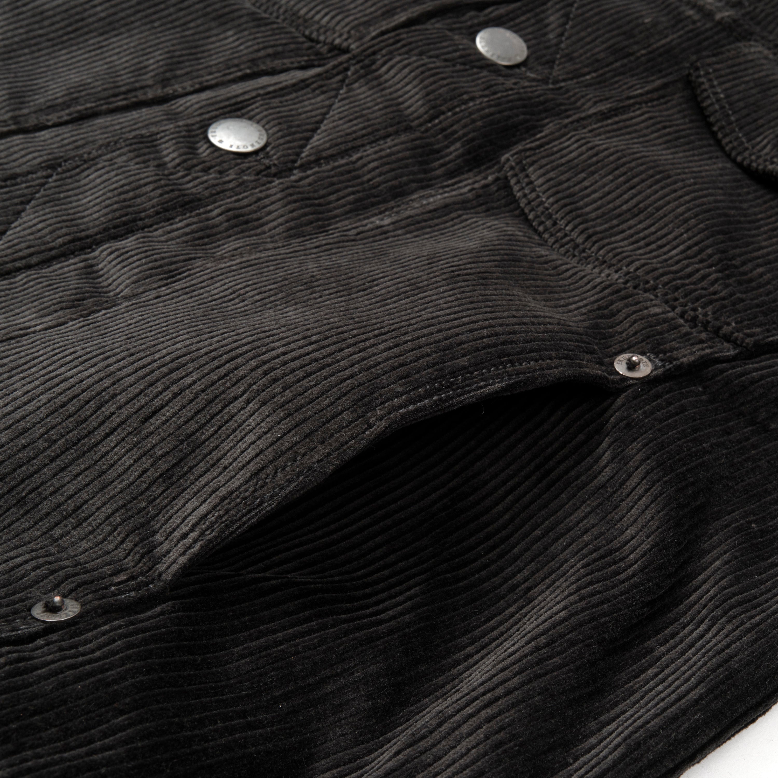 Classic Jacket Black Corduroy