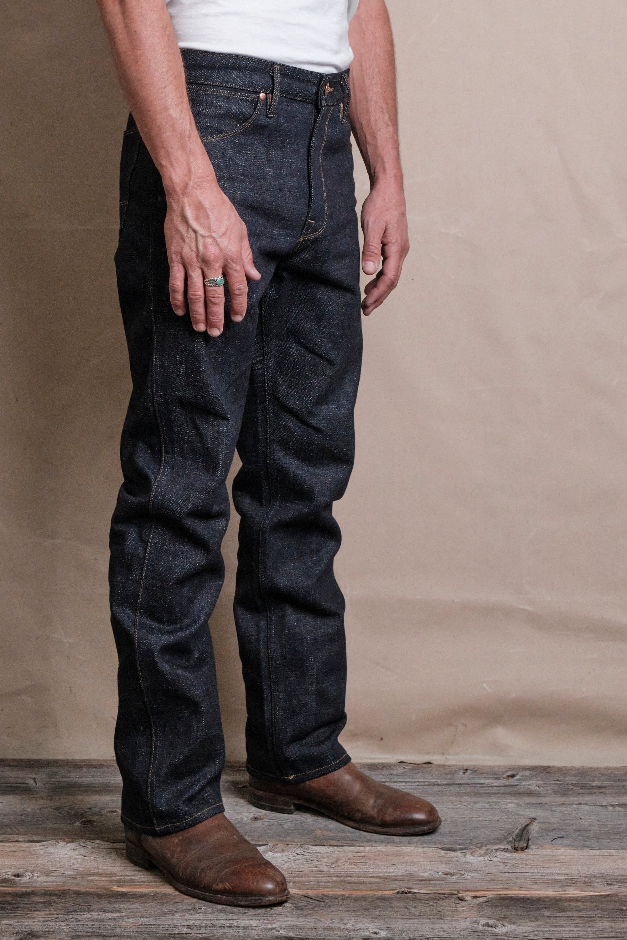 Wilkes Western 17 Ounce Indigo Denim