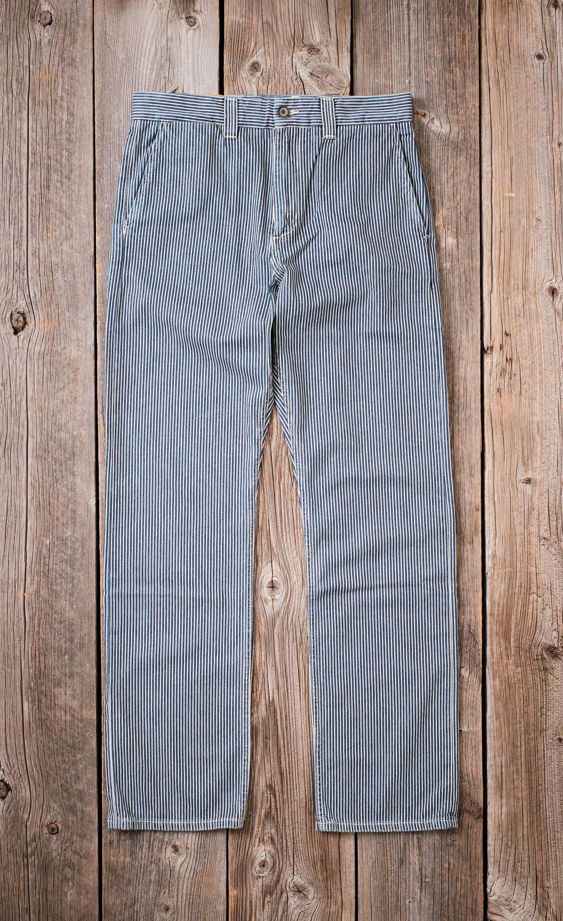 Deck Pant Indigo Stripe