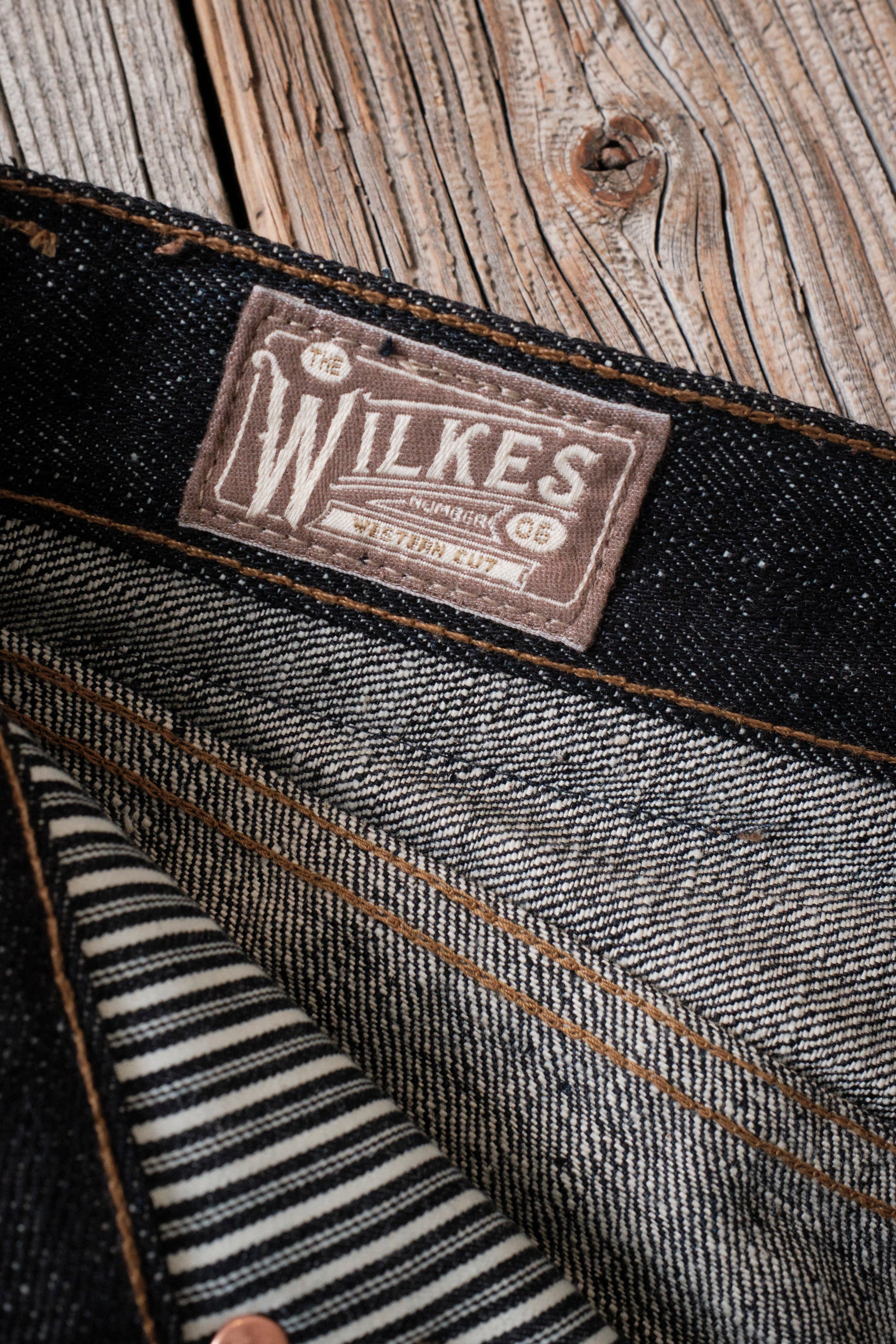 Wilkes Western 17 Ounce Indigo Denim
