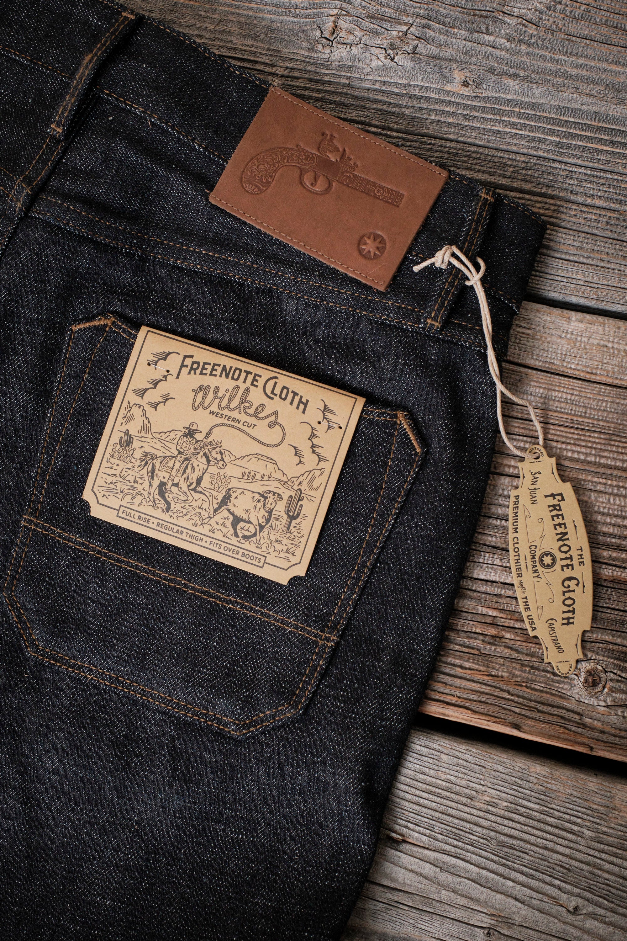 Wilkes Western 17 Ounce Indigo Denim