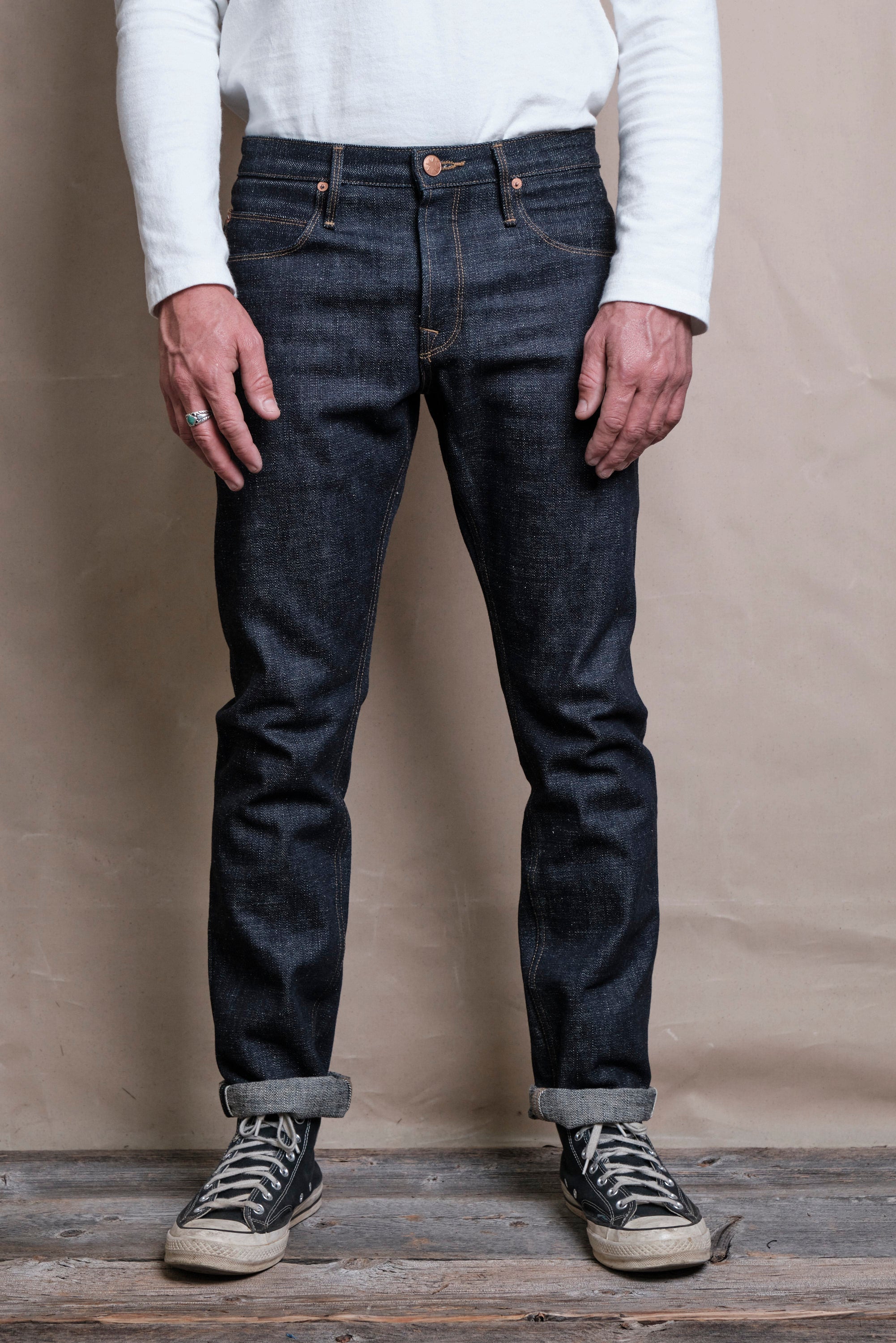 Avila Slim Taper <span> 17 Ounce Indigo Denim</span>