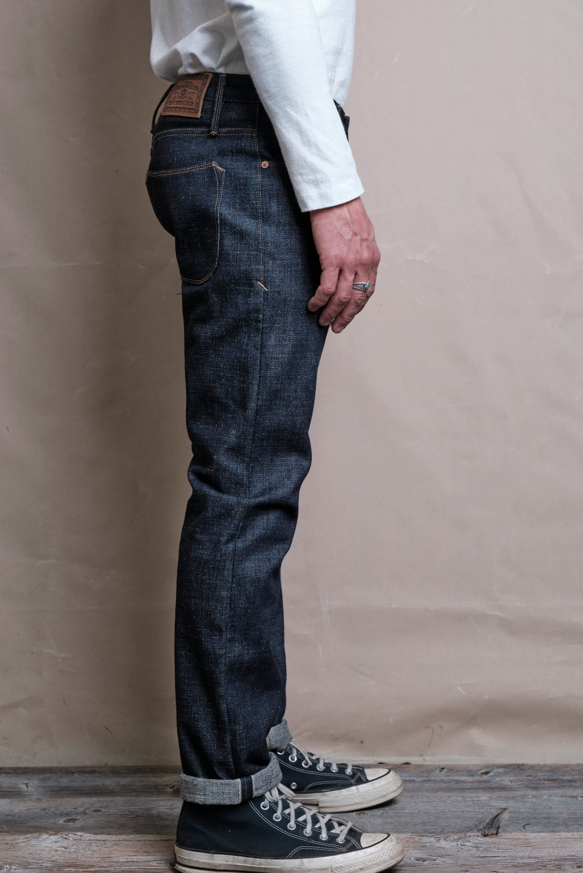 Avila Slim Taper <span> 17 Ounce Indigo Denim</span>