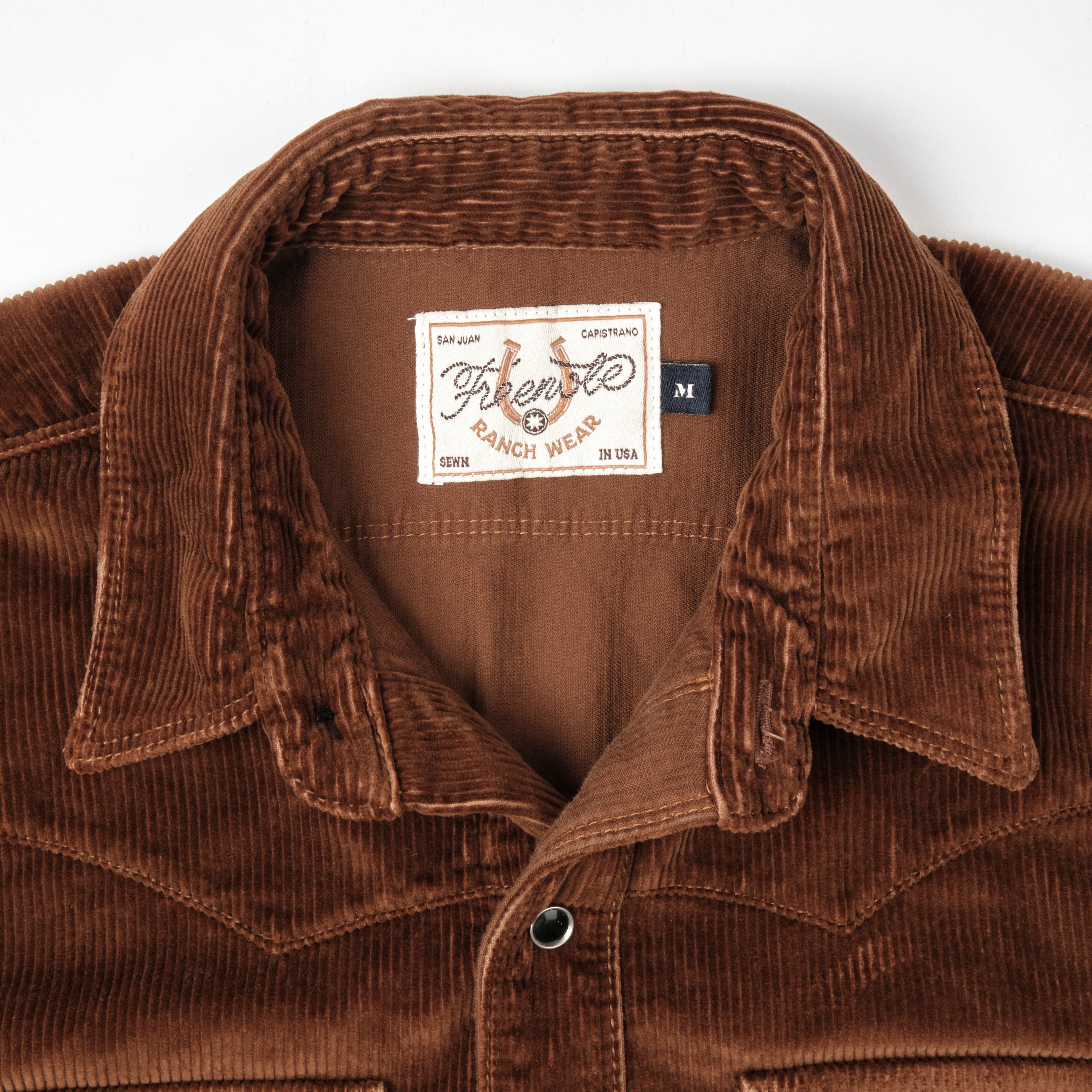 Calico Brown Corduroy