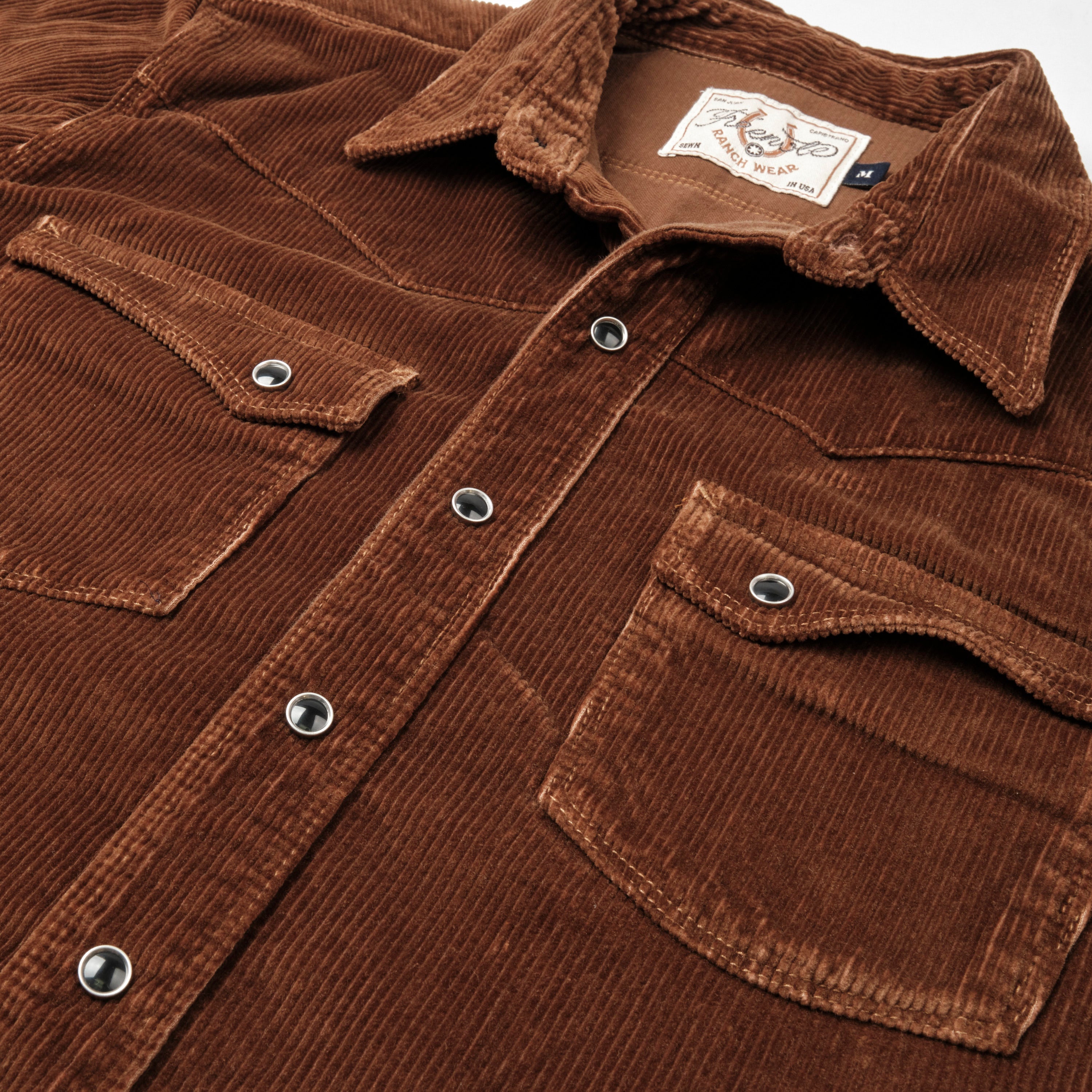Calico Brown Corduroy