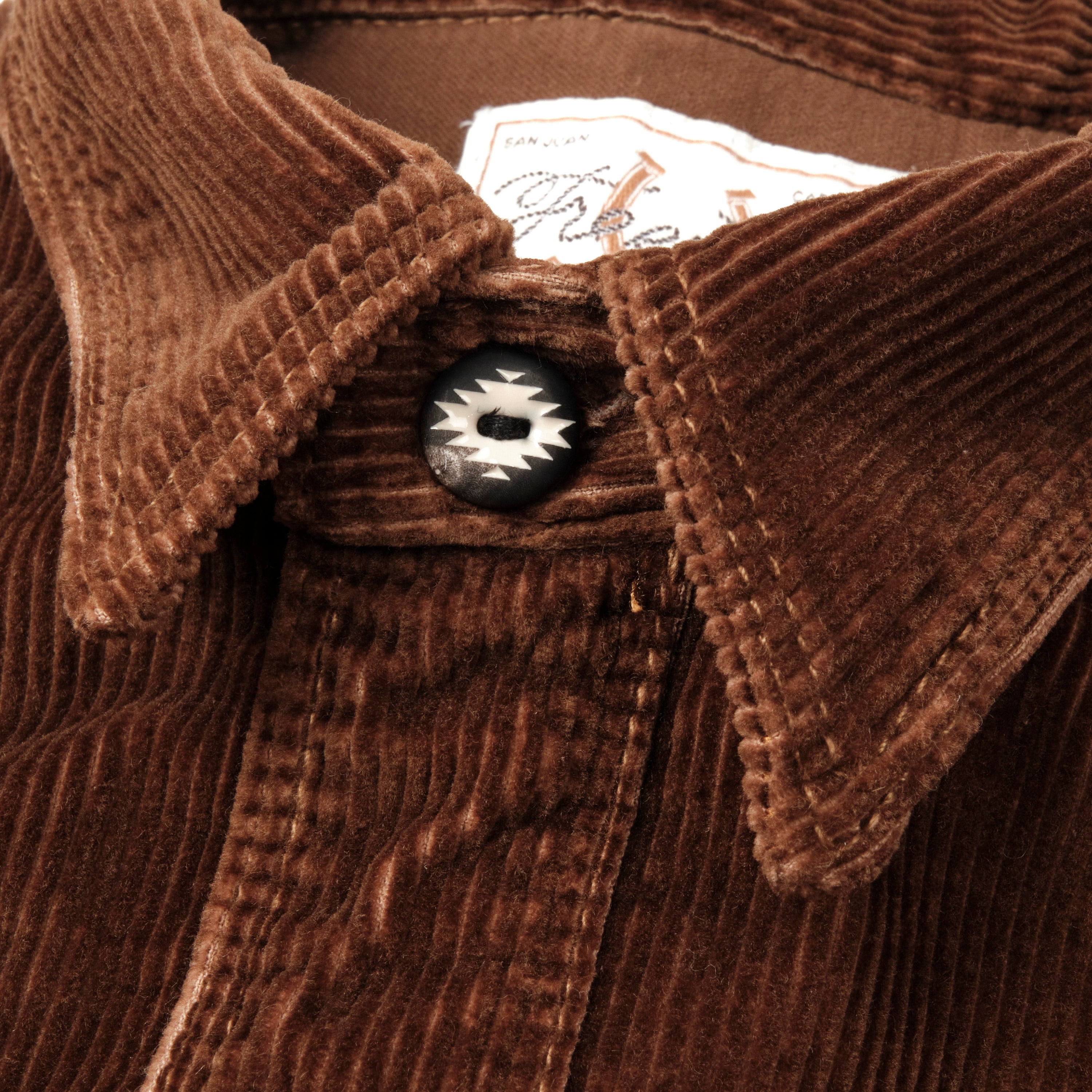 Calico Brown Corduroy