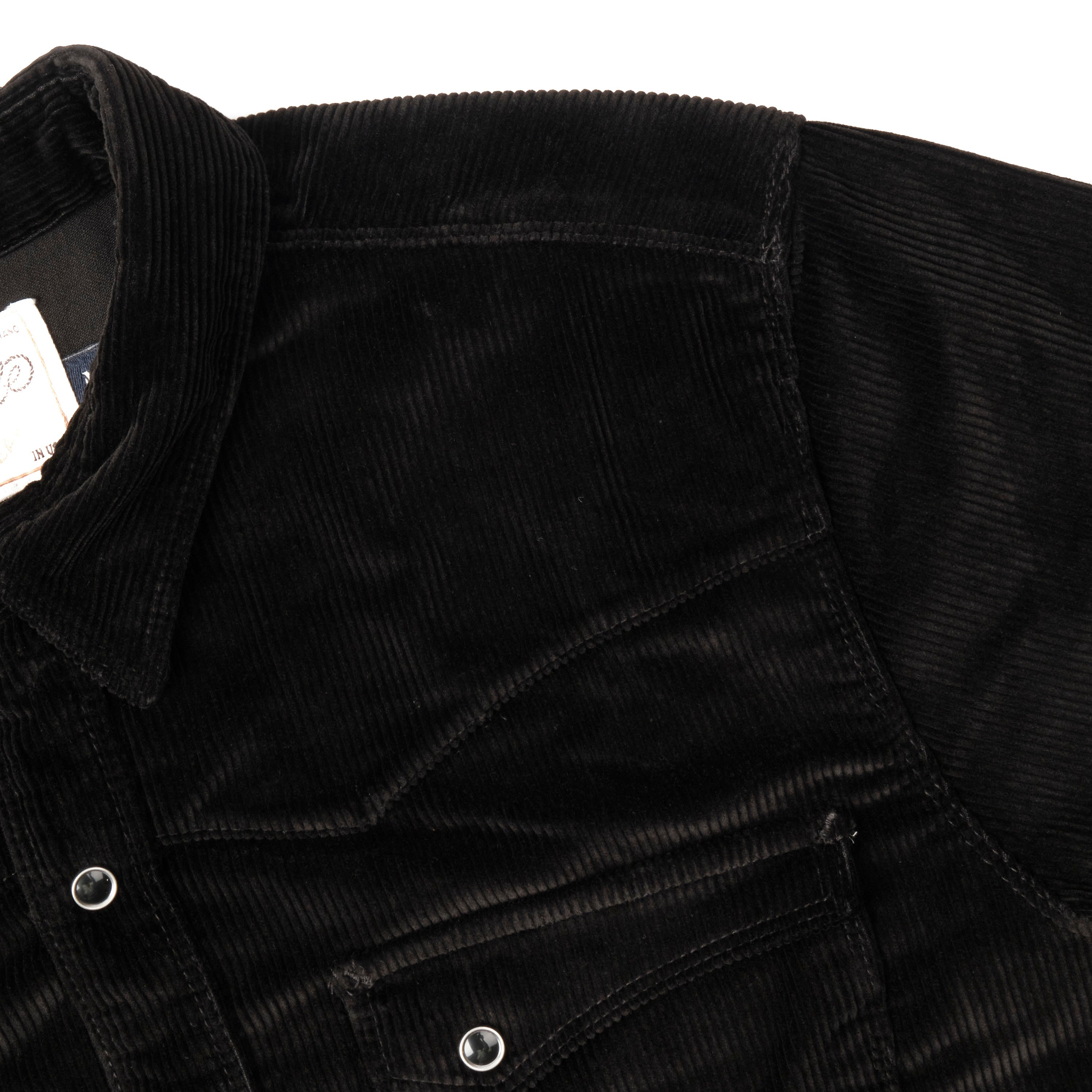 Calico Black Corduroy