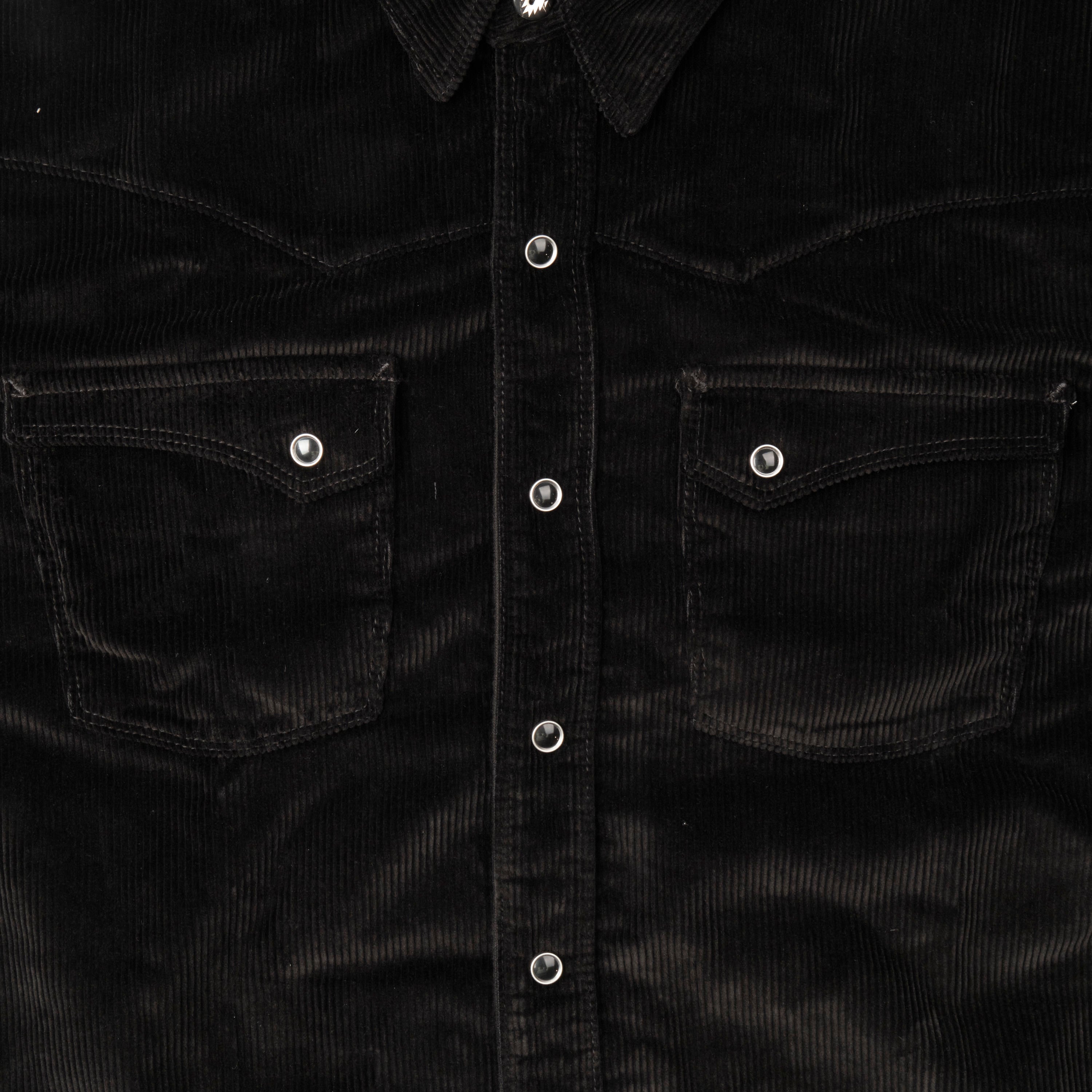 Calico Black Corduroy
