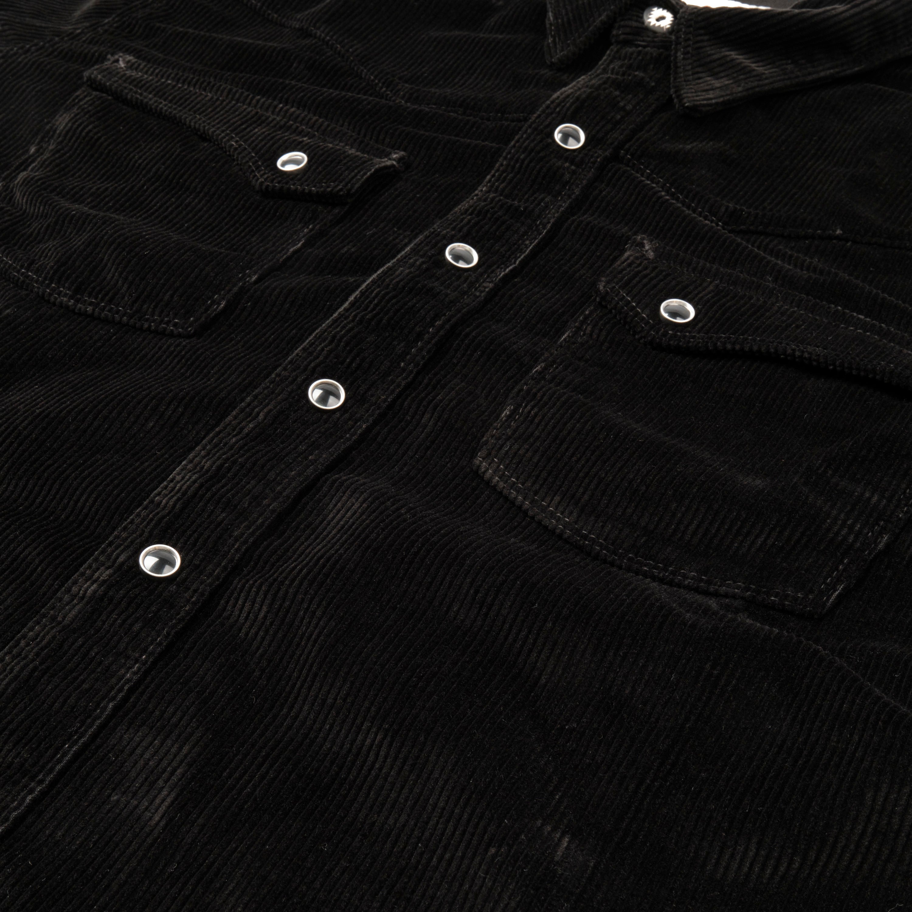 Calico Black Corduroy