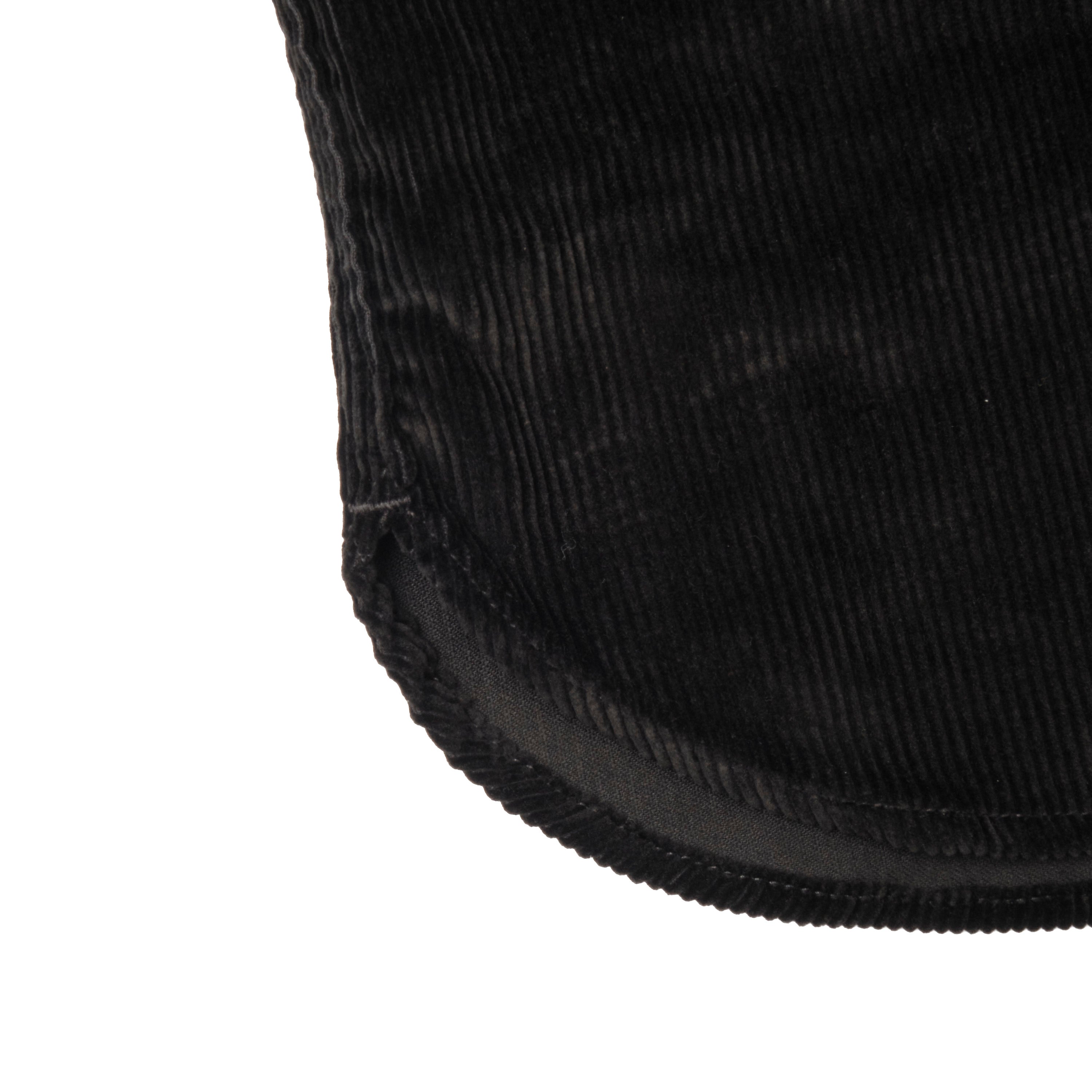 Calico Black Corduroy