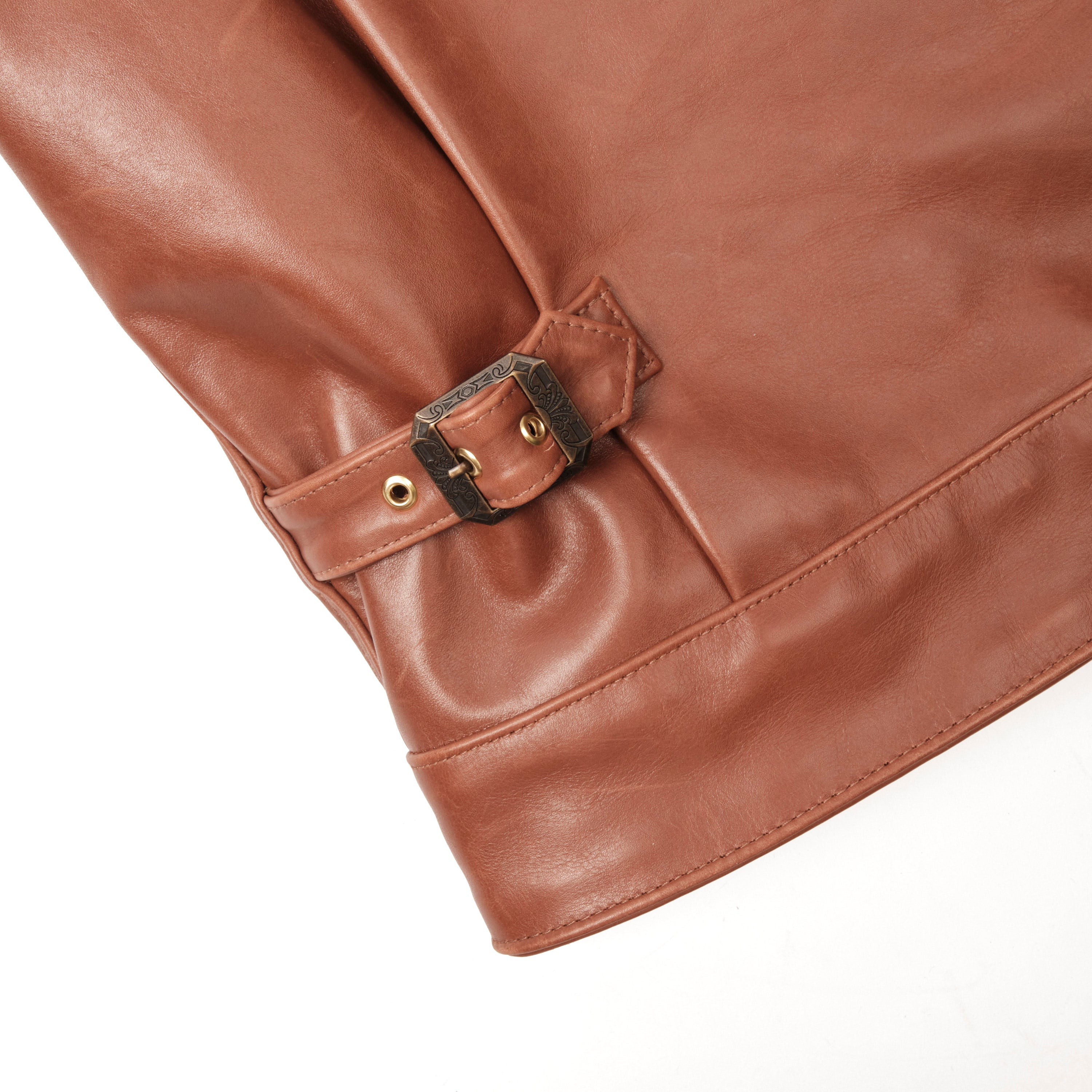 Alcorn Leather Brown Calfskin