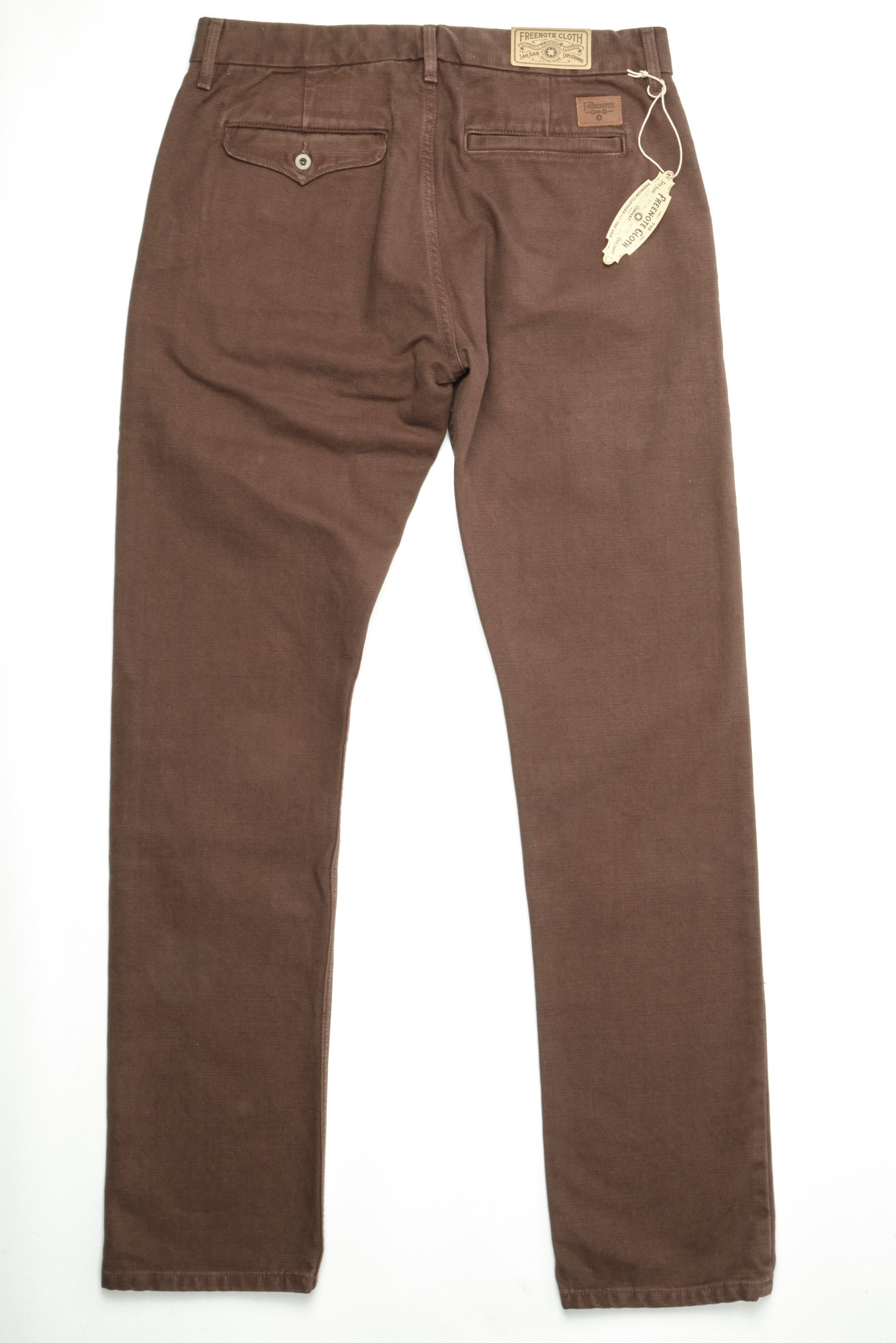Workers Chino Slim Fit  14 Ounce Slub Bark