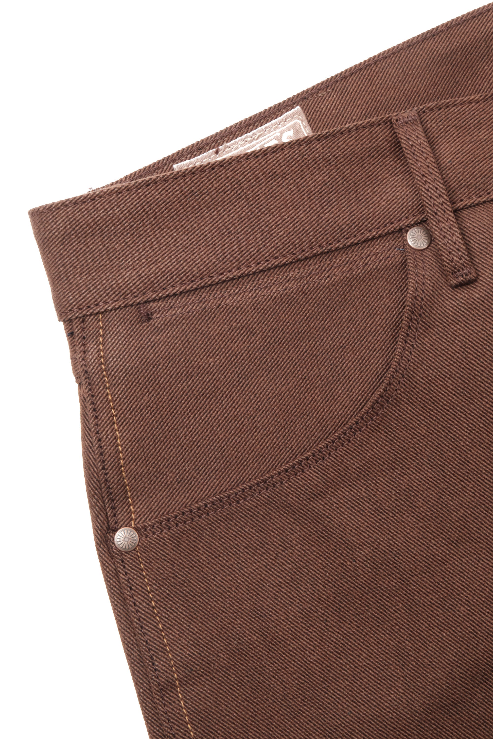 Wilkes Western Dark Brown Denim