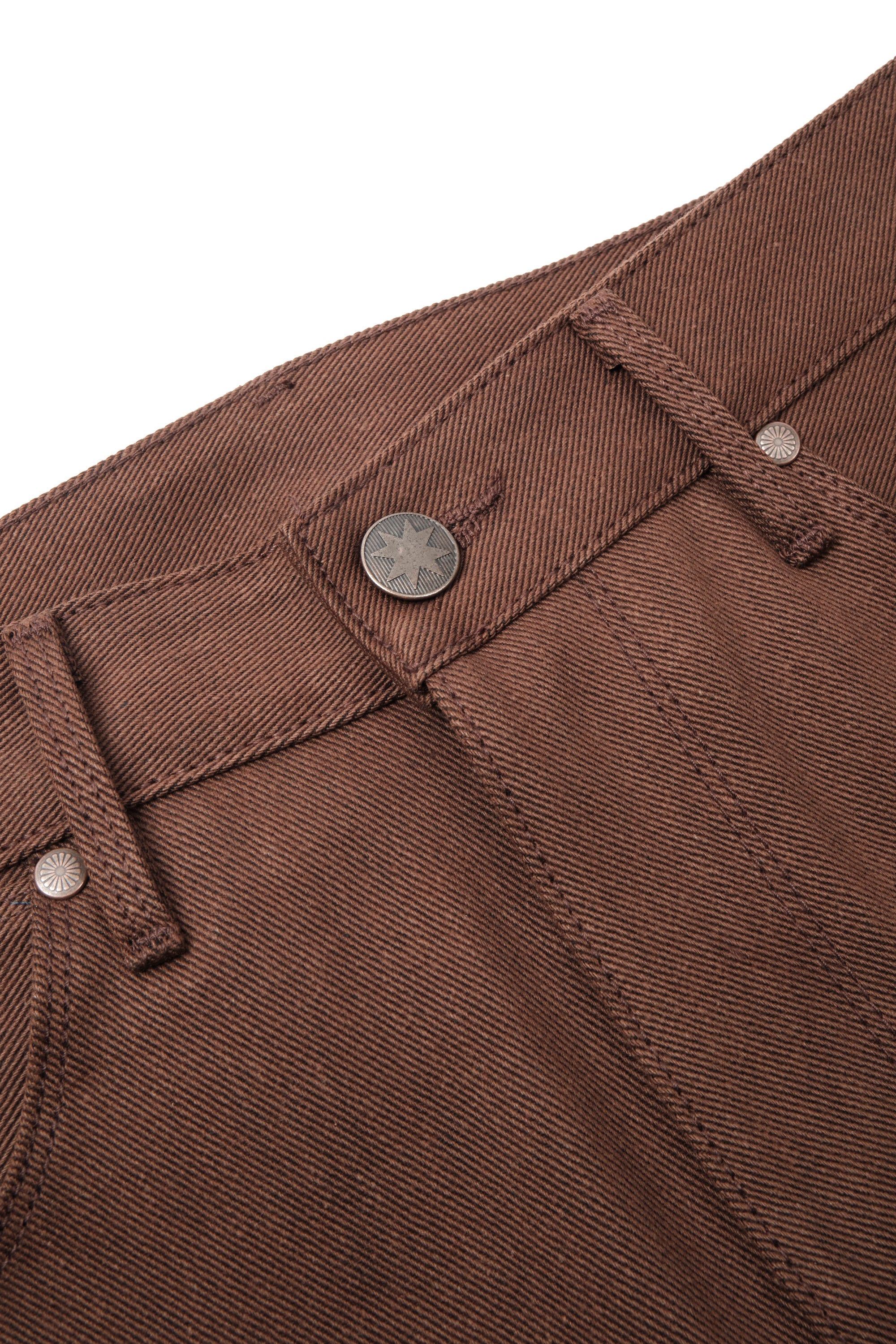 Wilkes Western Dark Brown Denim