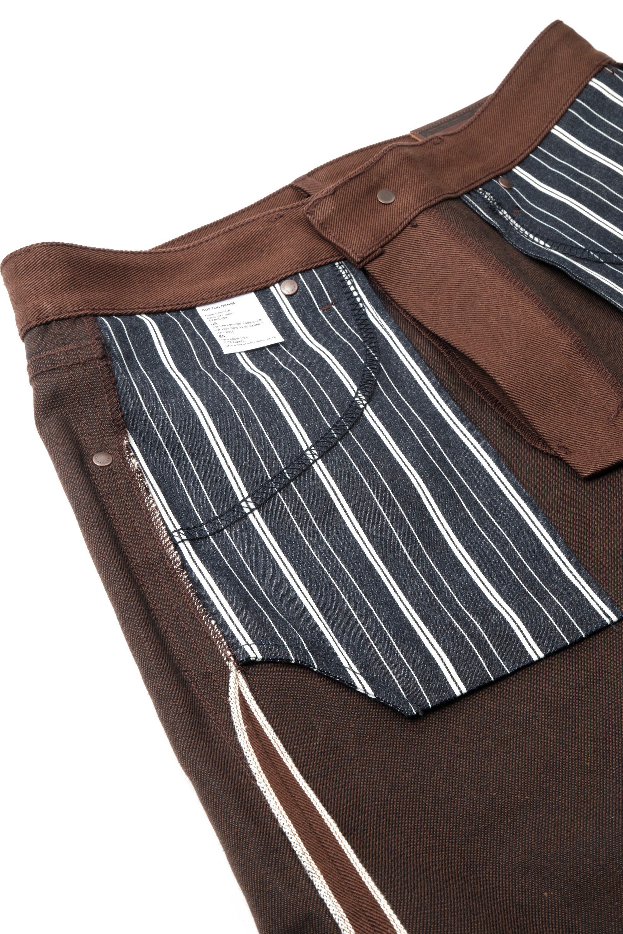 Wilkes Western Dark Brown Denim