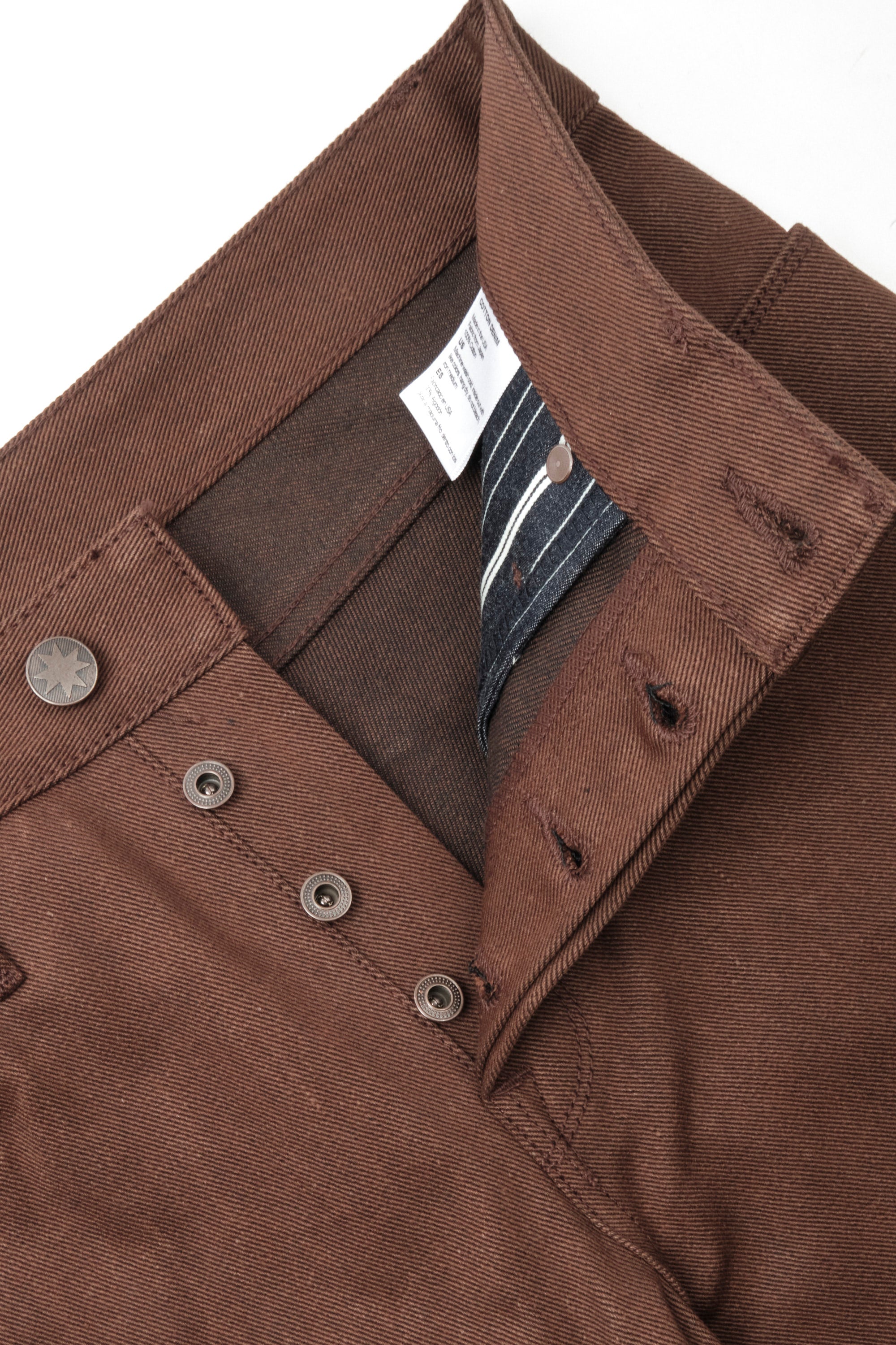 Portola 15 Ounce Dark Brown Denim