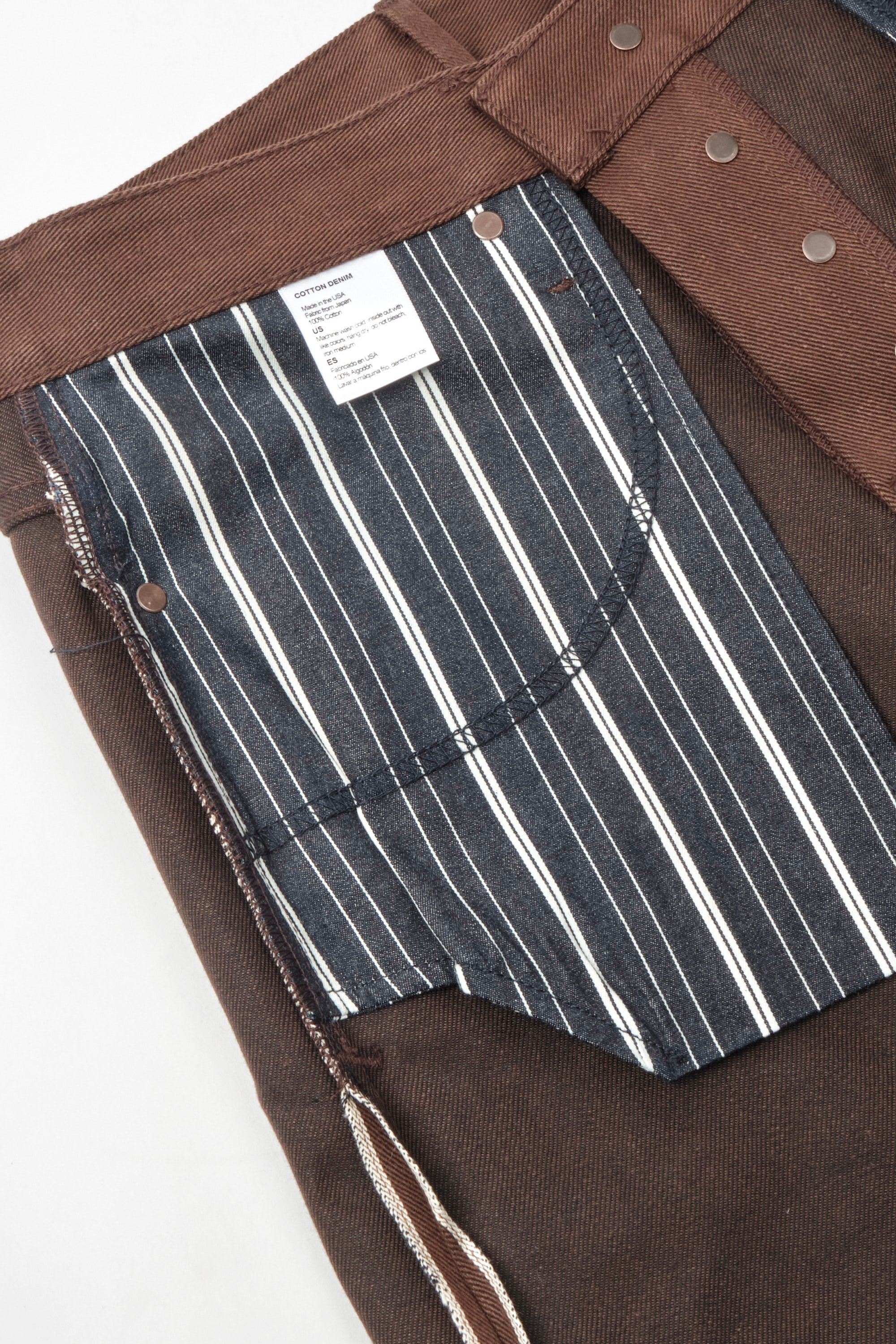 Portola Dark Brown Denim