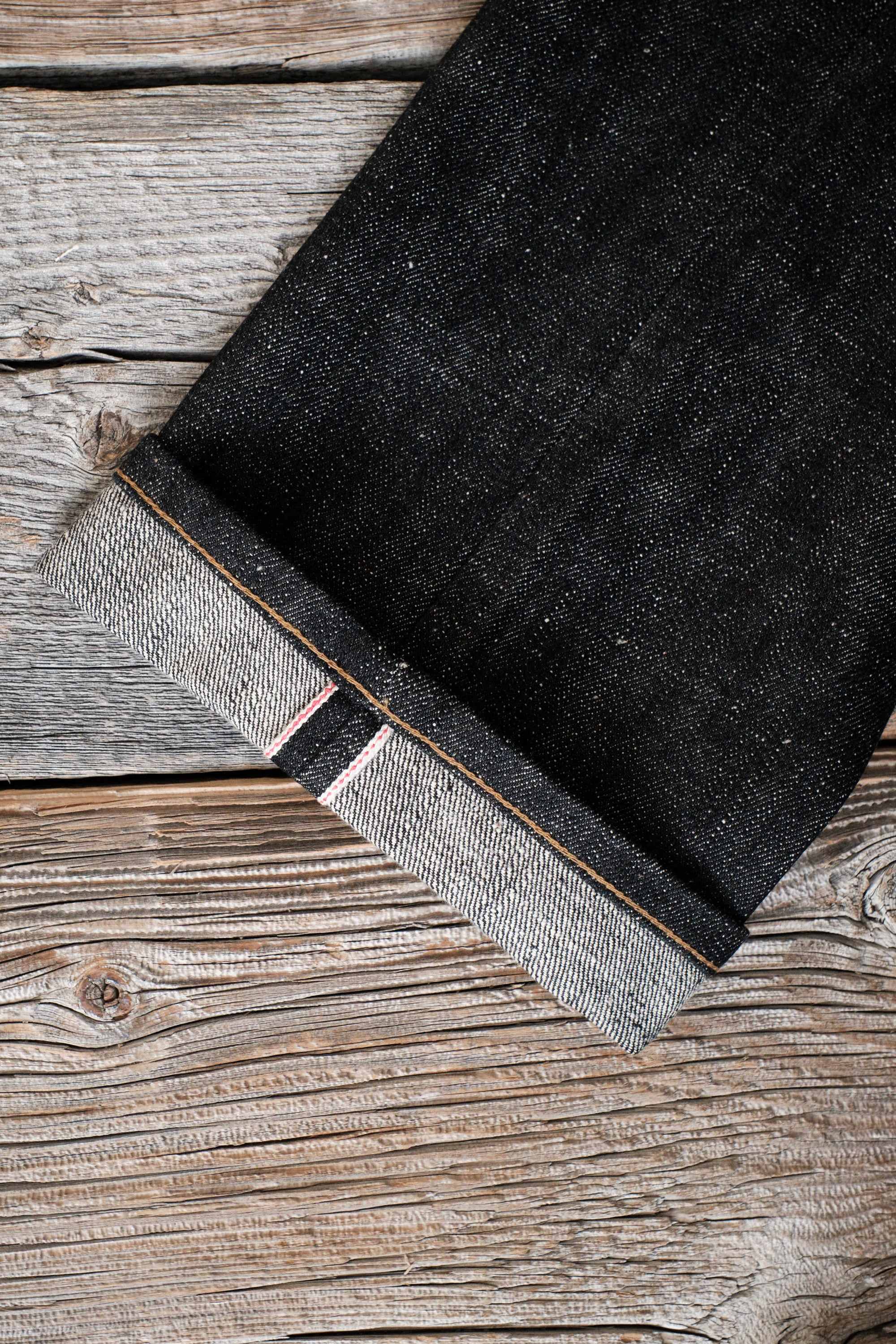 Belford Straight <span>17 Ounce Black White Denim</span>