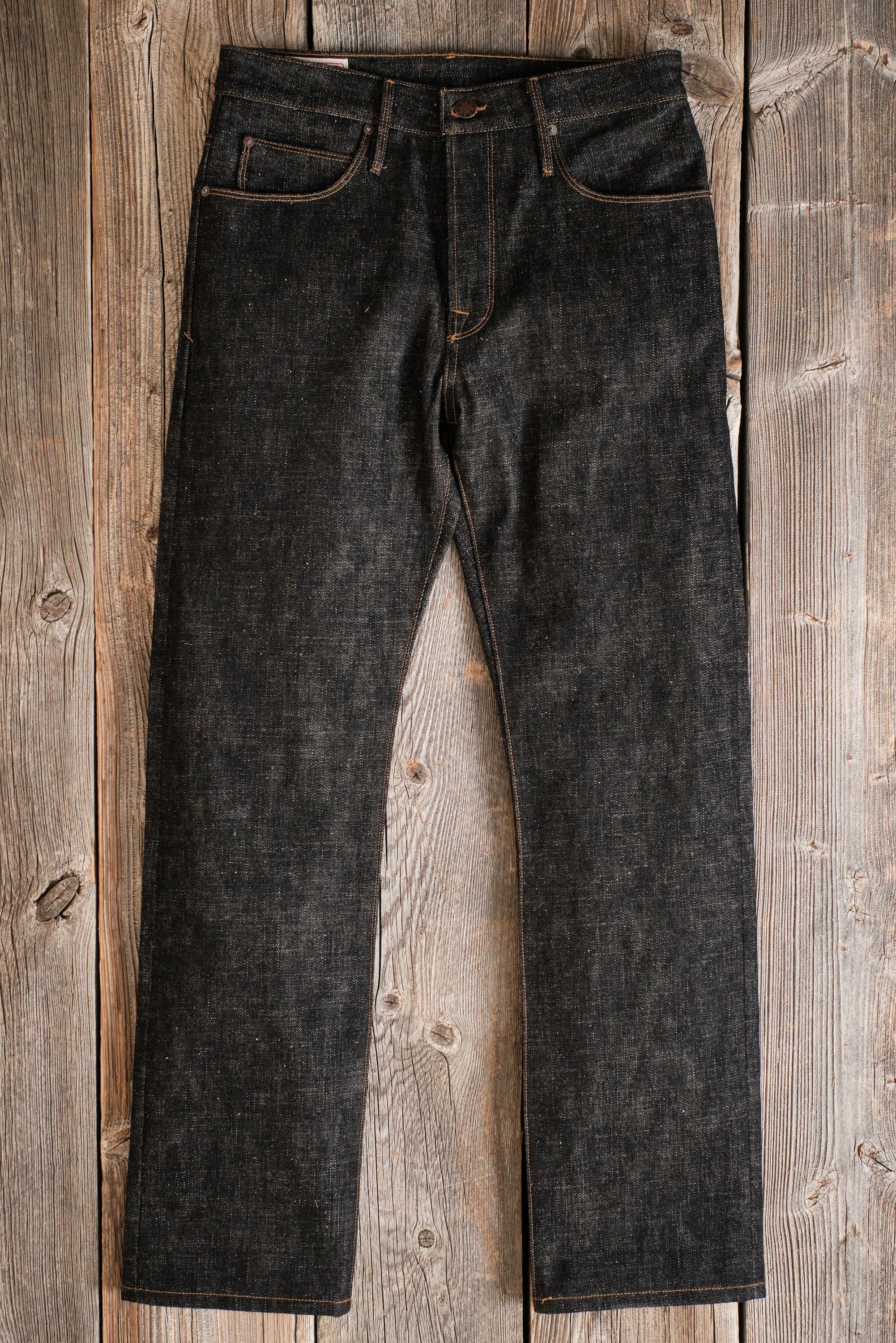 Belford Straight <span>17 Ounce Black White Denim</span>