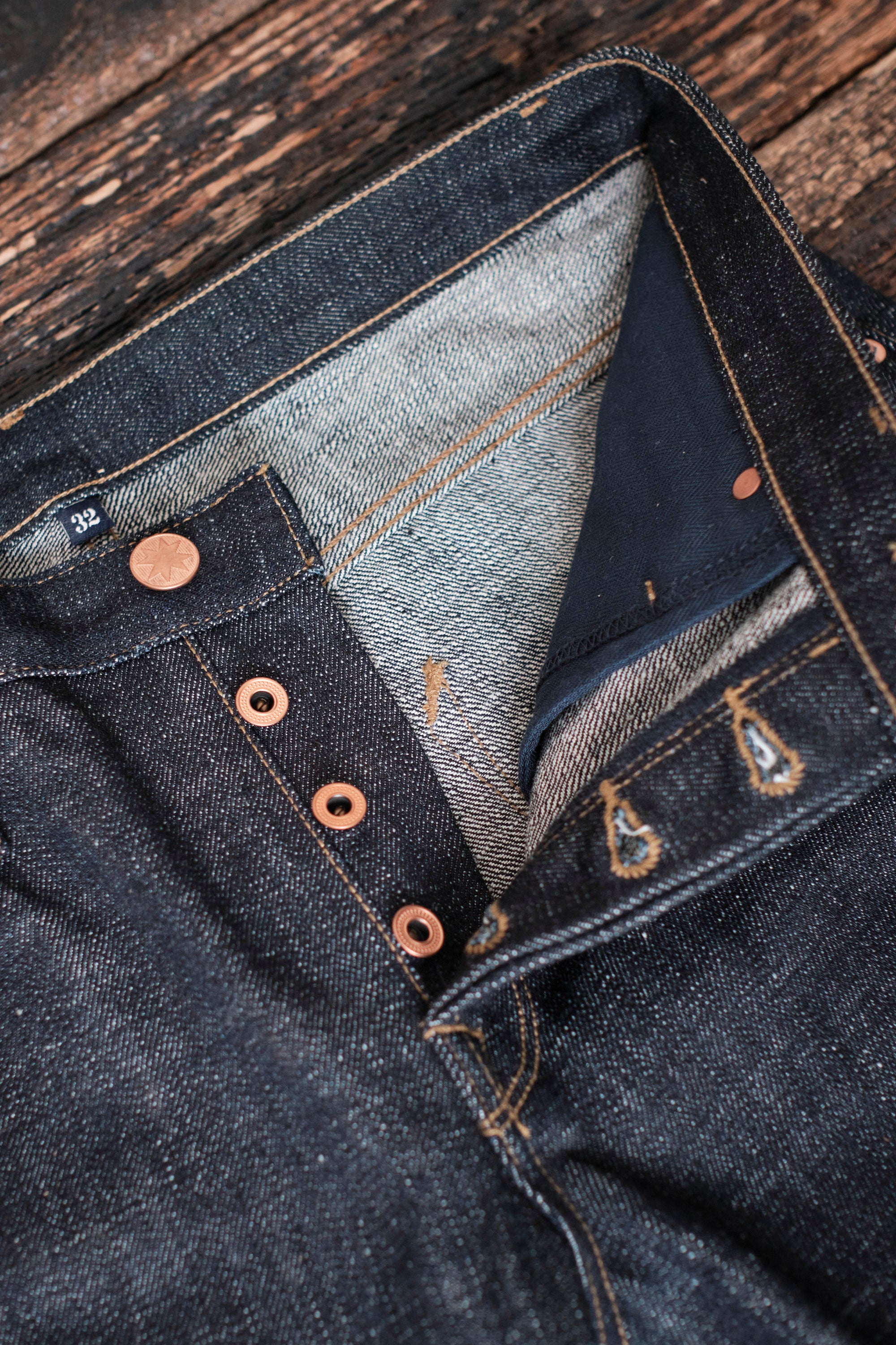 Avila Slim Taper <span> 17 Ounce Indigo Denim</span>