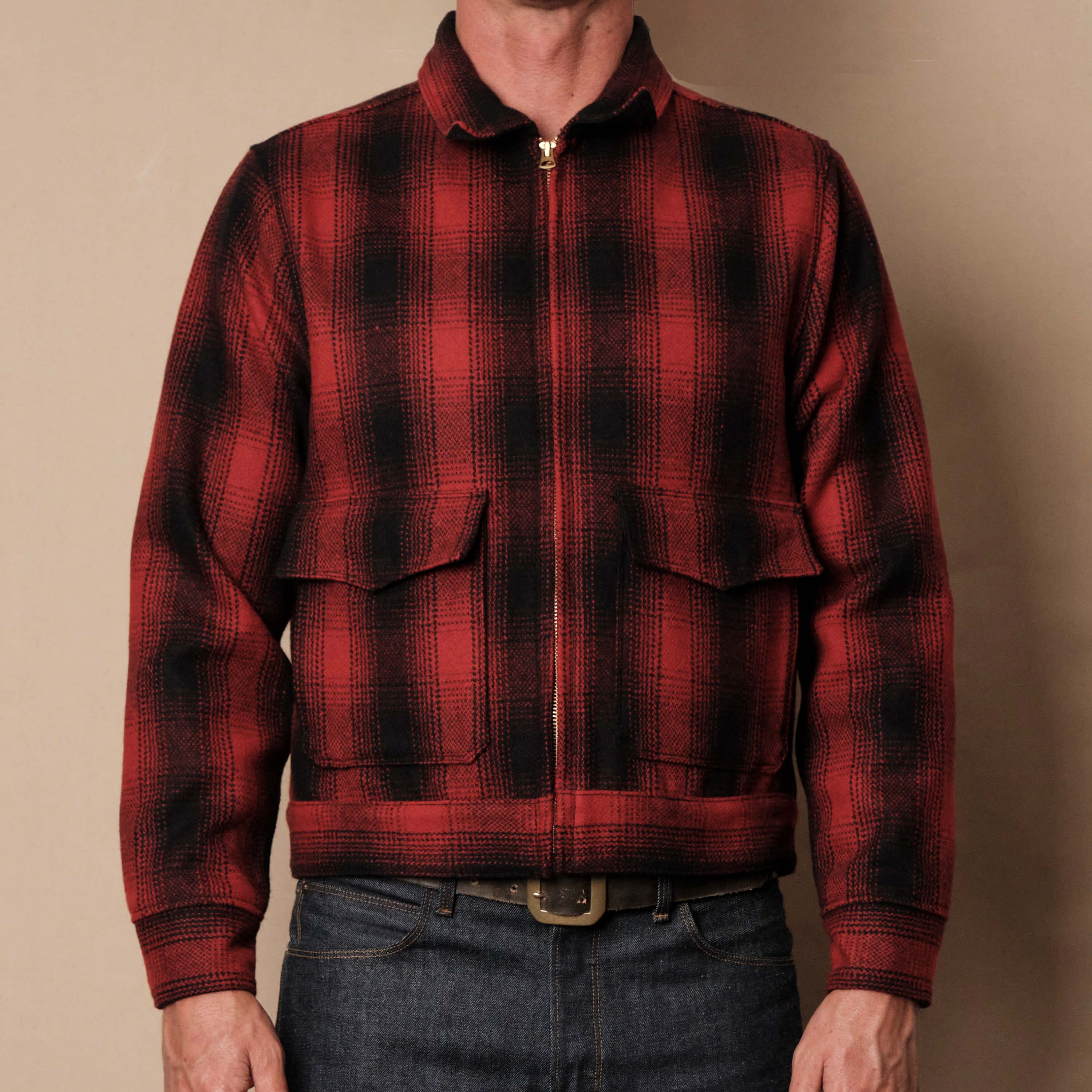 Alcorn Wool Red Plaid