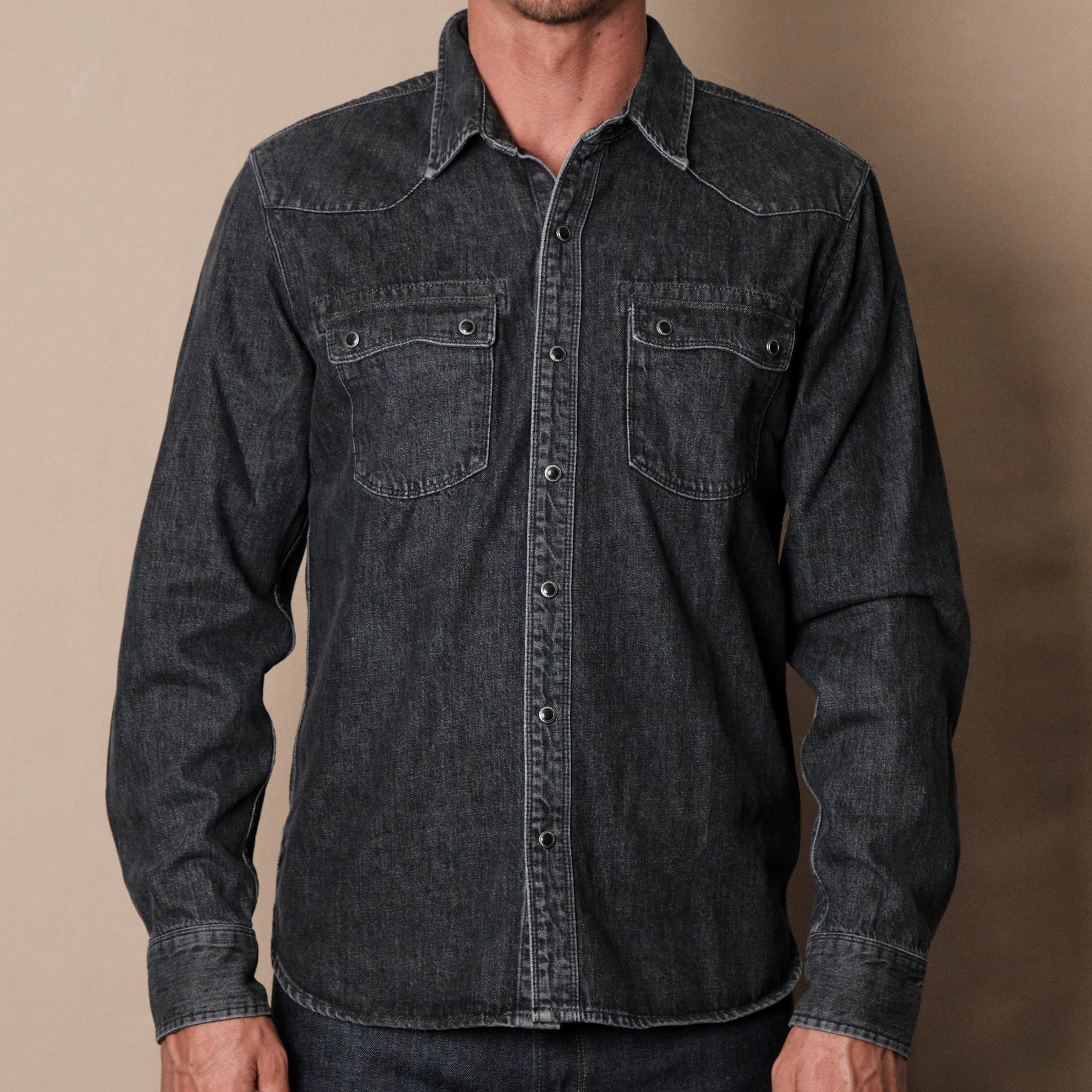 Modern Western 11 Ounce Black Stone Washed Denim