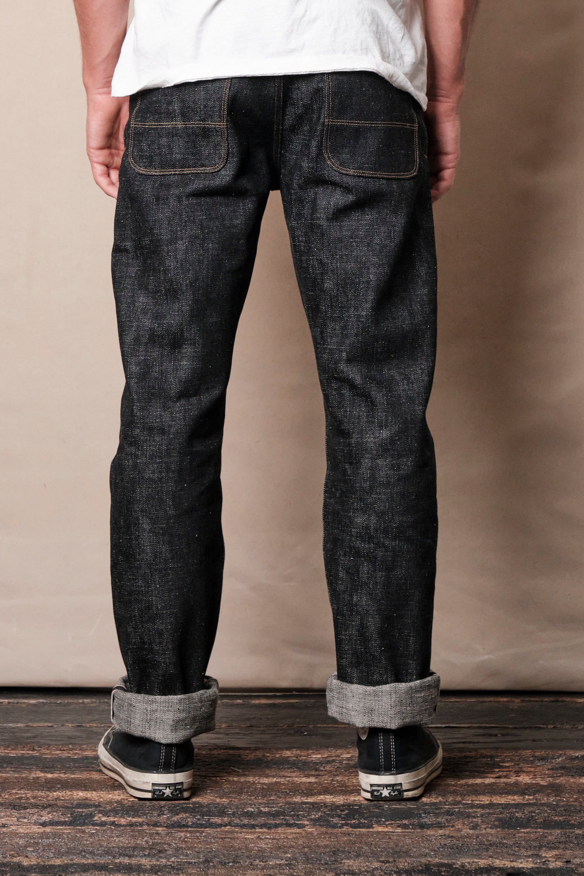 Belford Straight <span>17 Ounce Black White Denim</span>