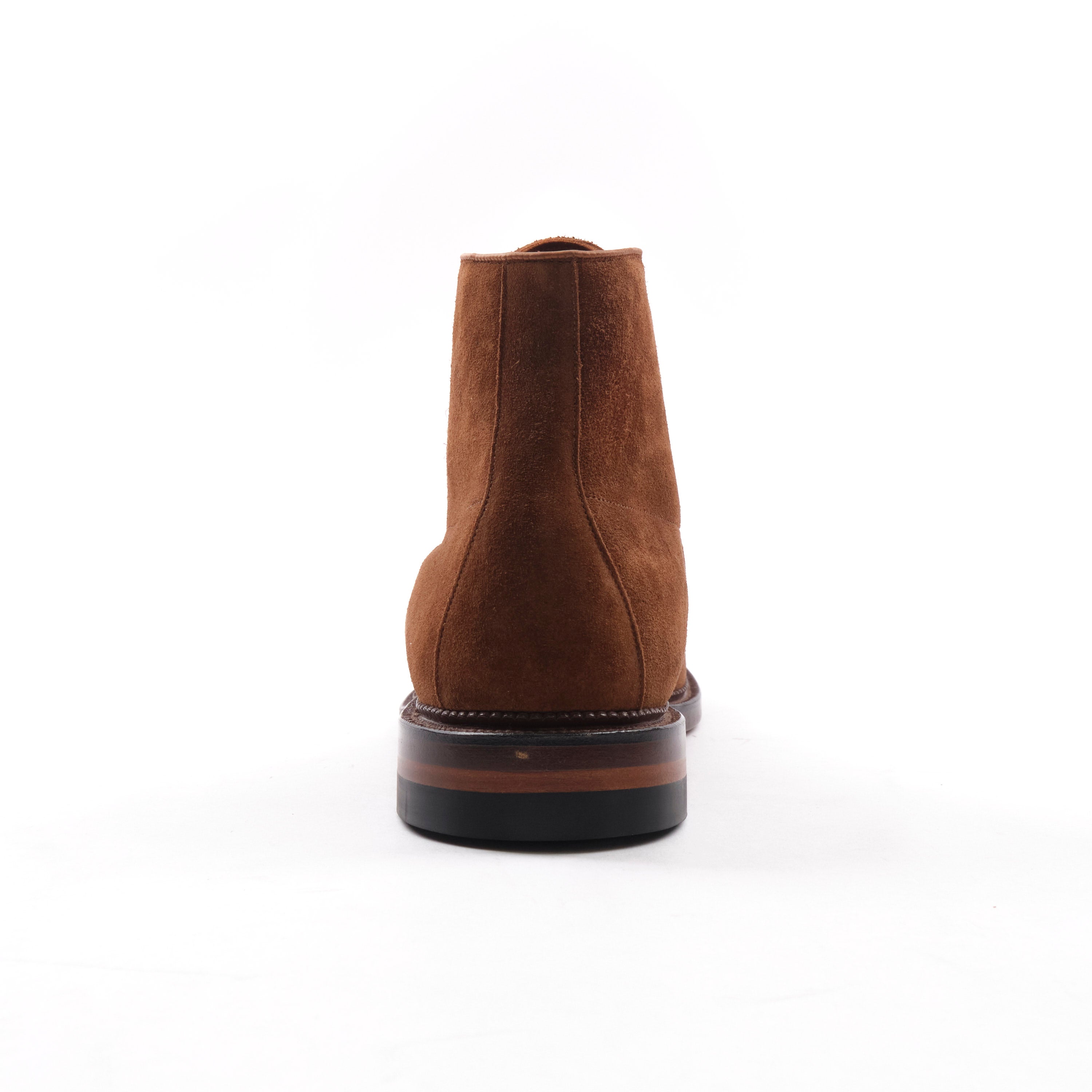 VIBERG 1940 NAVVY BOOT - CHESTNUT JANUS CALF SUEDE