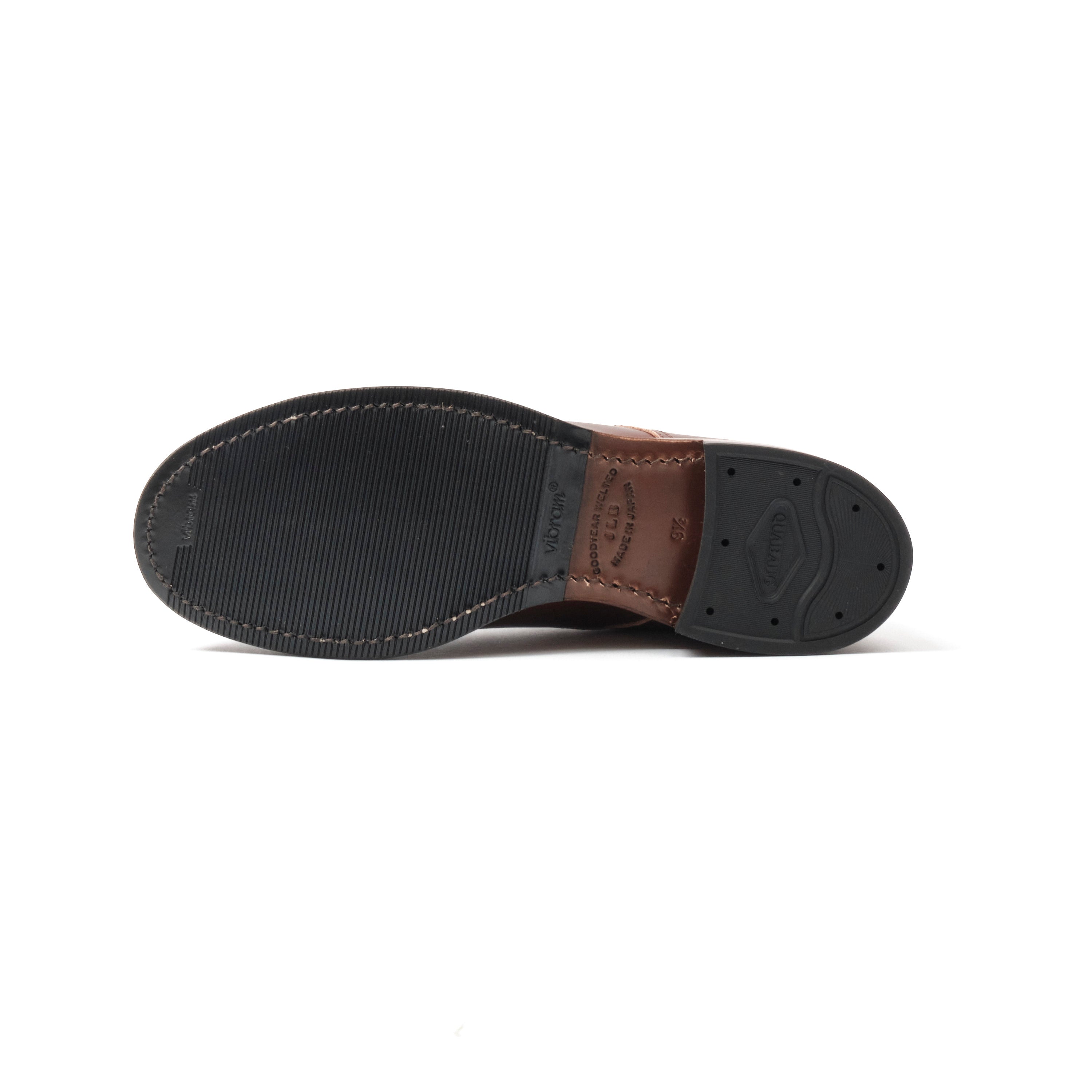 John Lofgren USN Low Quarter Shoes | Calfskin Russet Brown