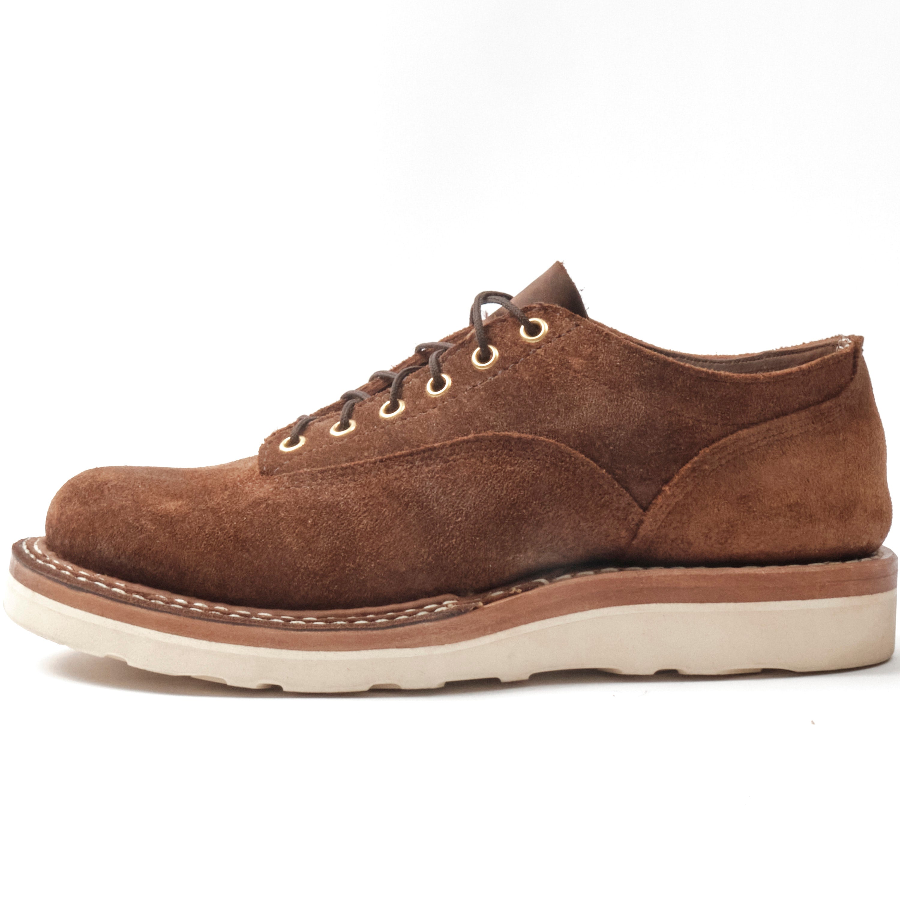 FREENOTE CLOTH X WHITE'S BOOTS - OXFORD LTT - DISTRESSED ROUGHOUT