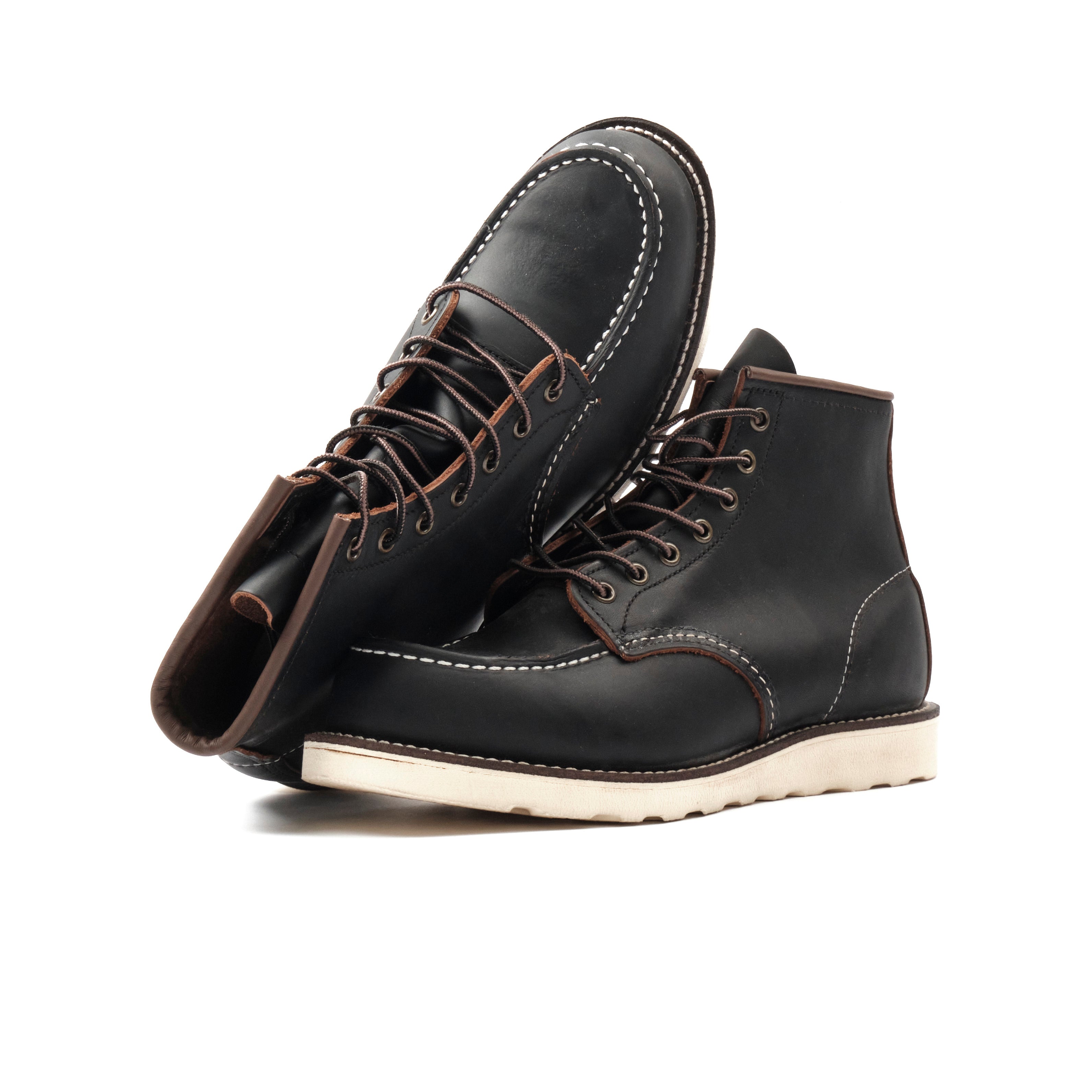 Red Wing Heritage 6" Classic Moc Toe - Black Prairie 8849