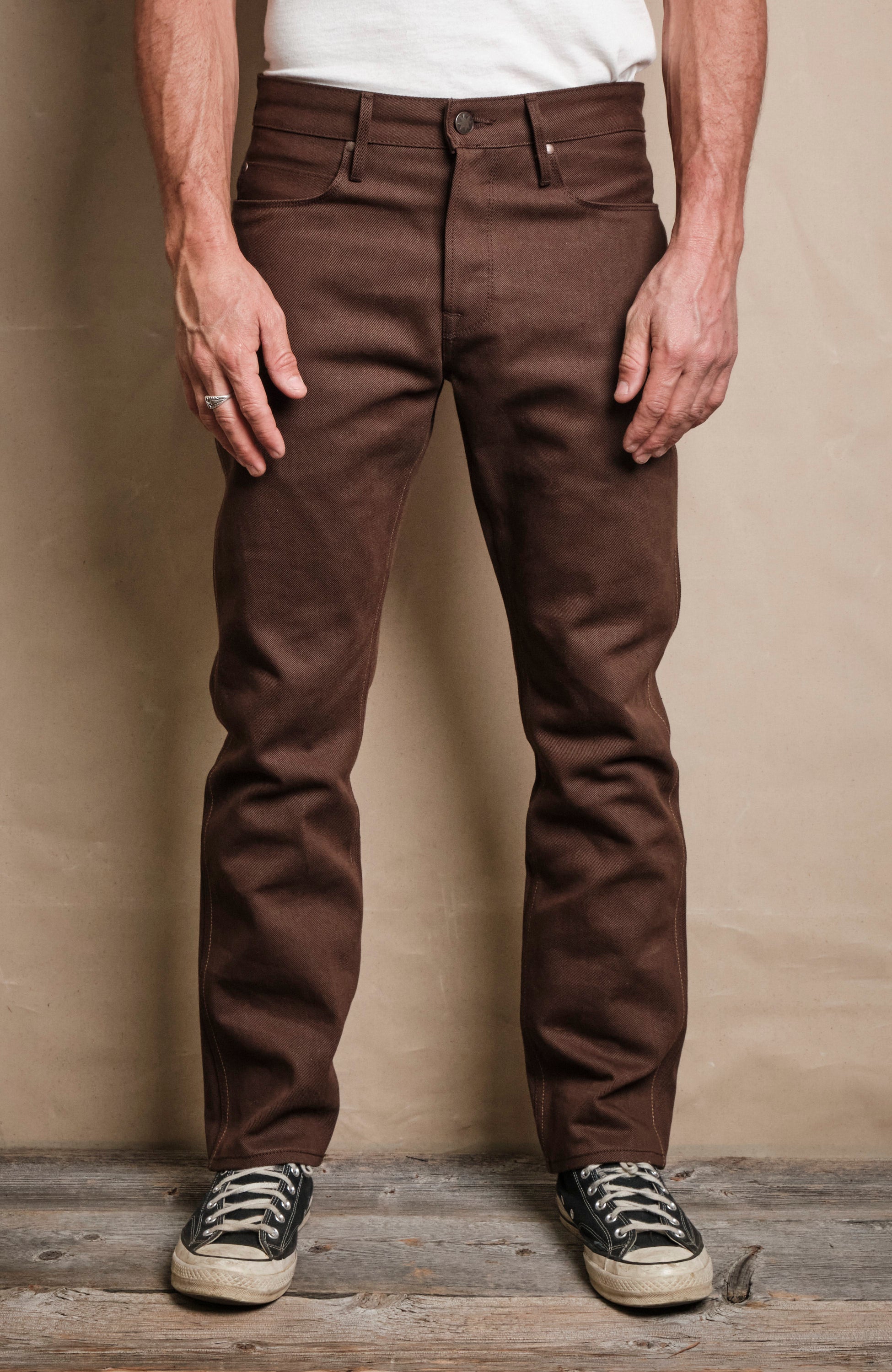 Rios Dark Brown Denim