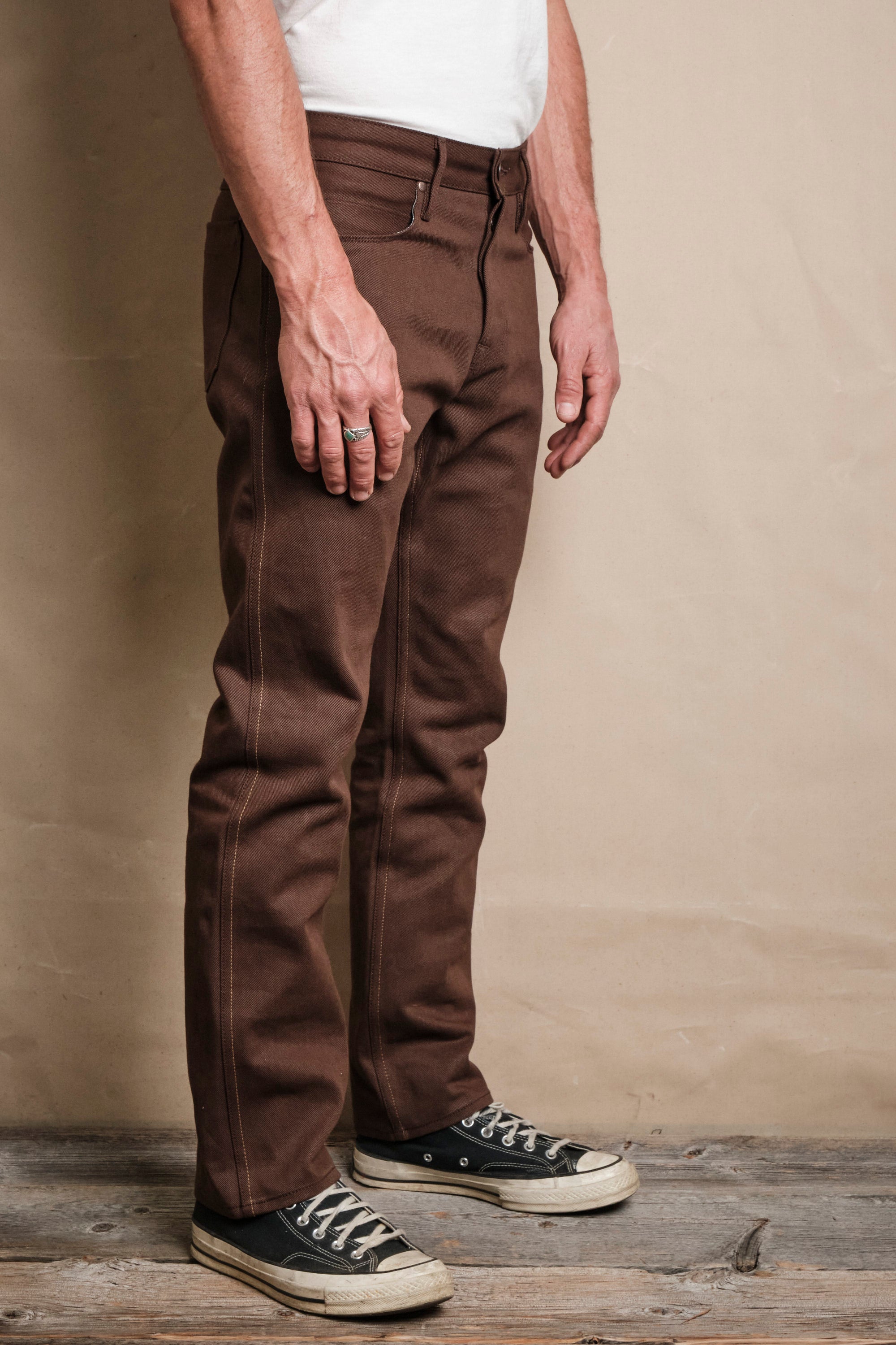 Rios Dark Brown Denim