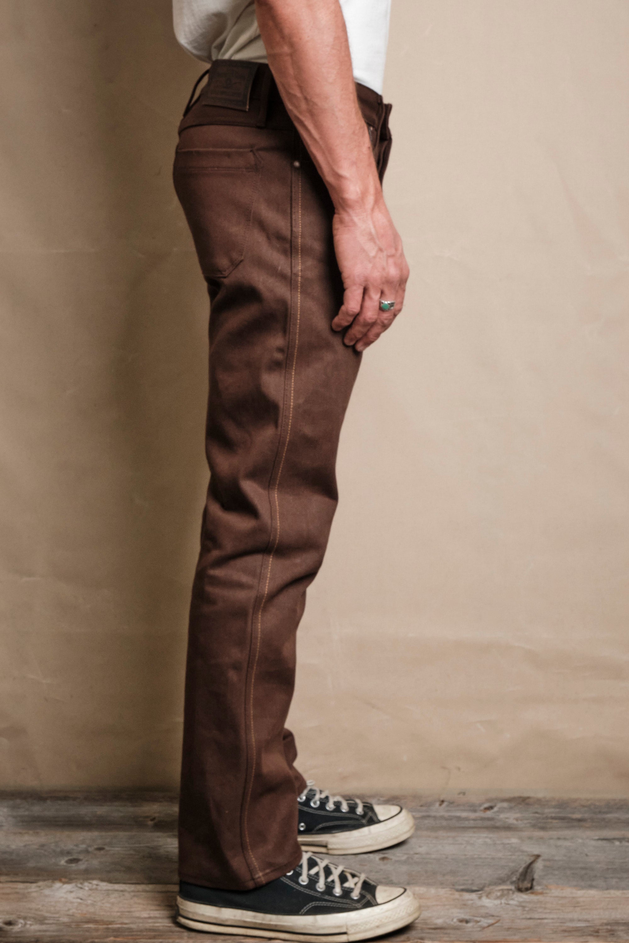 Rios Dark Brown Denim