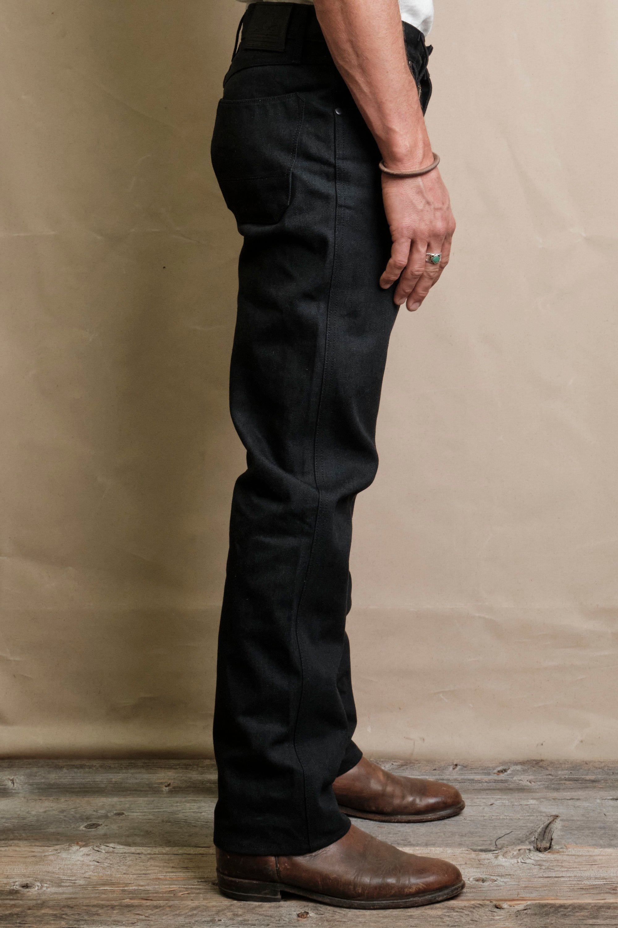 Wilkes Western <span>raw 14.25 Ounce Black Grey </span>