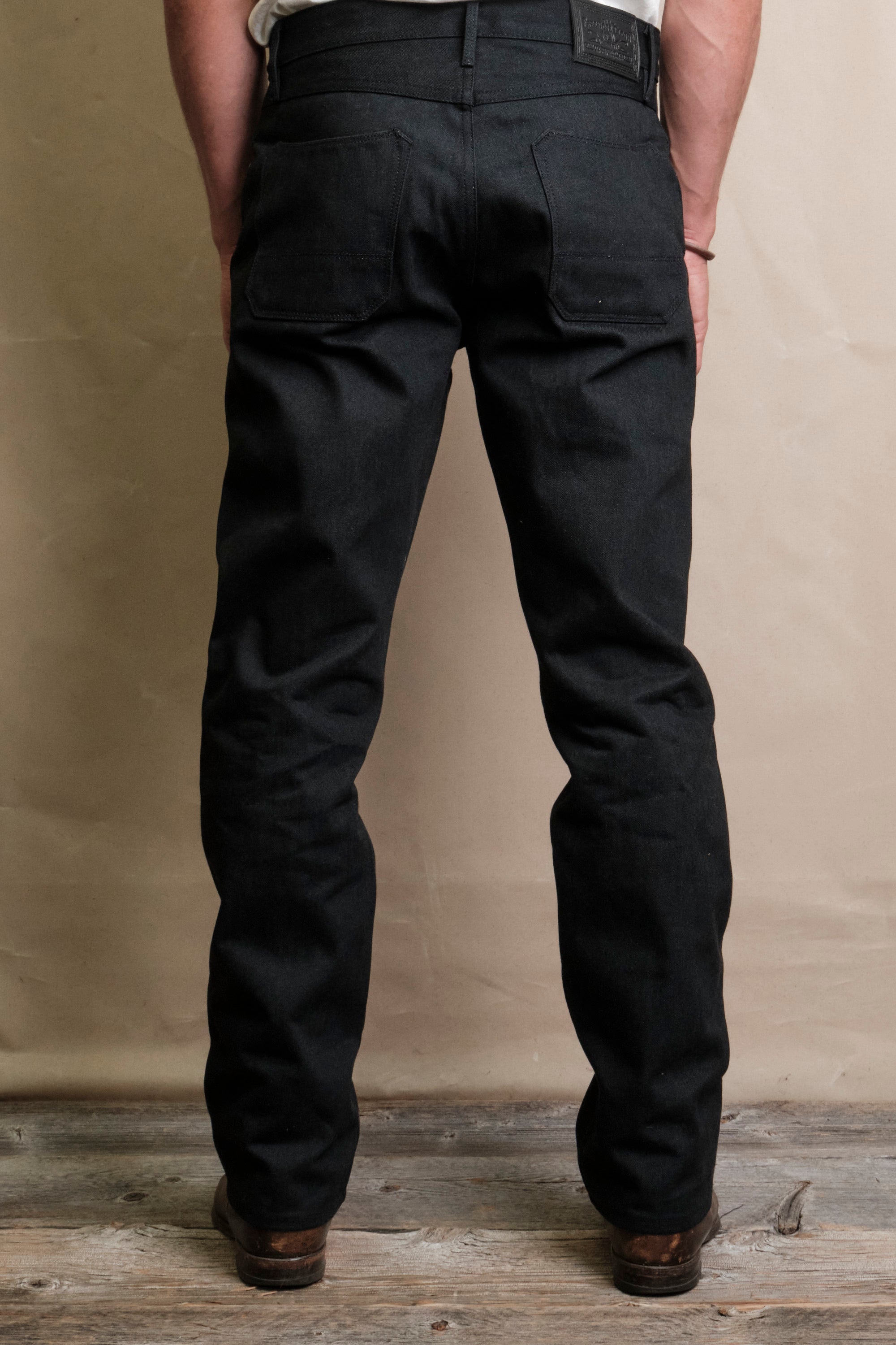 Wilkes Western <span>raw 14.25 Ounce Black Grey </span>