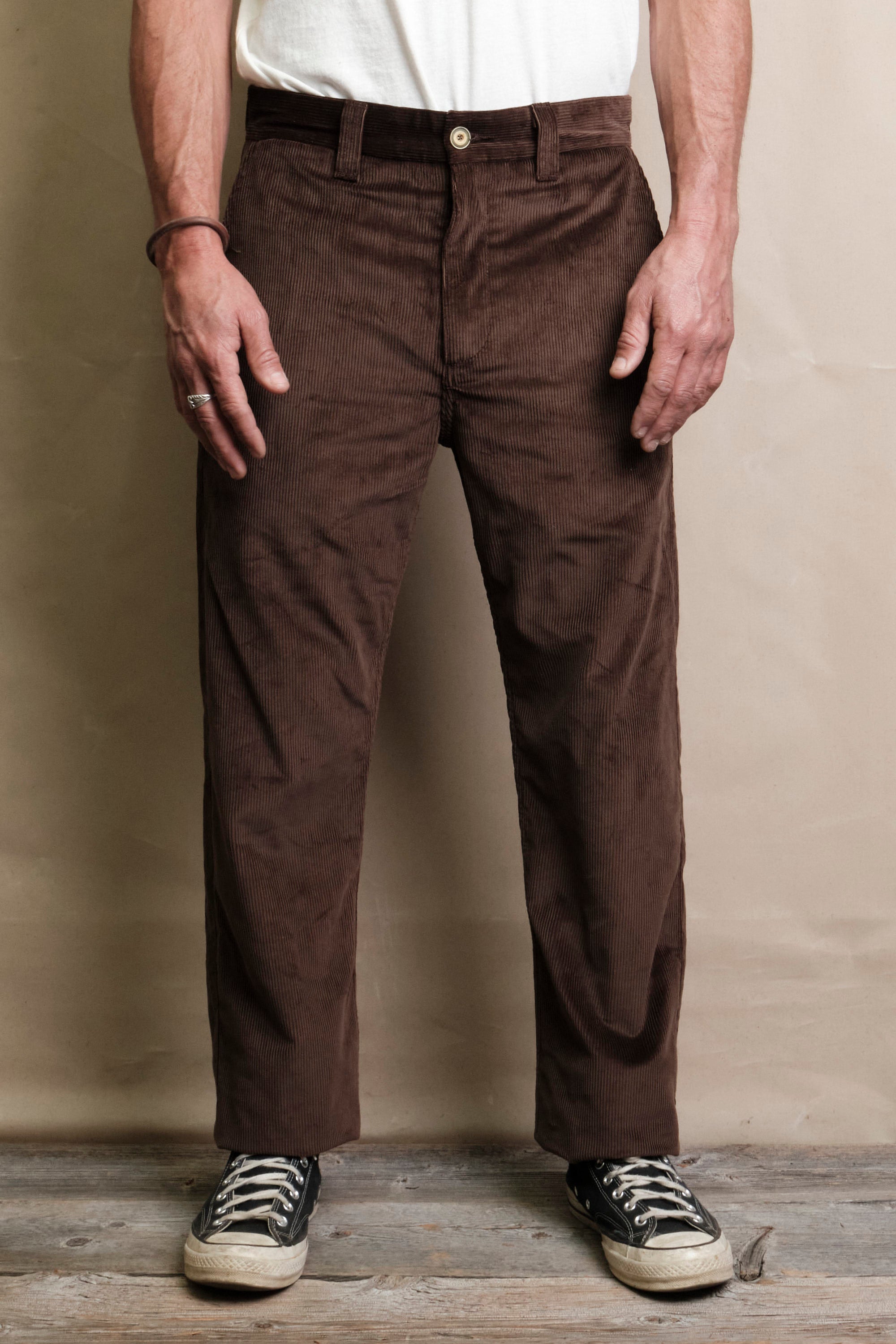 Deck Pant Chocolate Corduroy