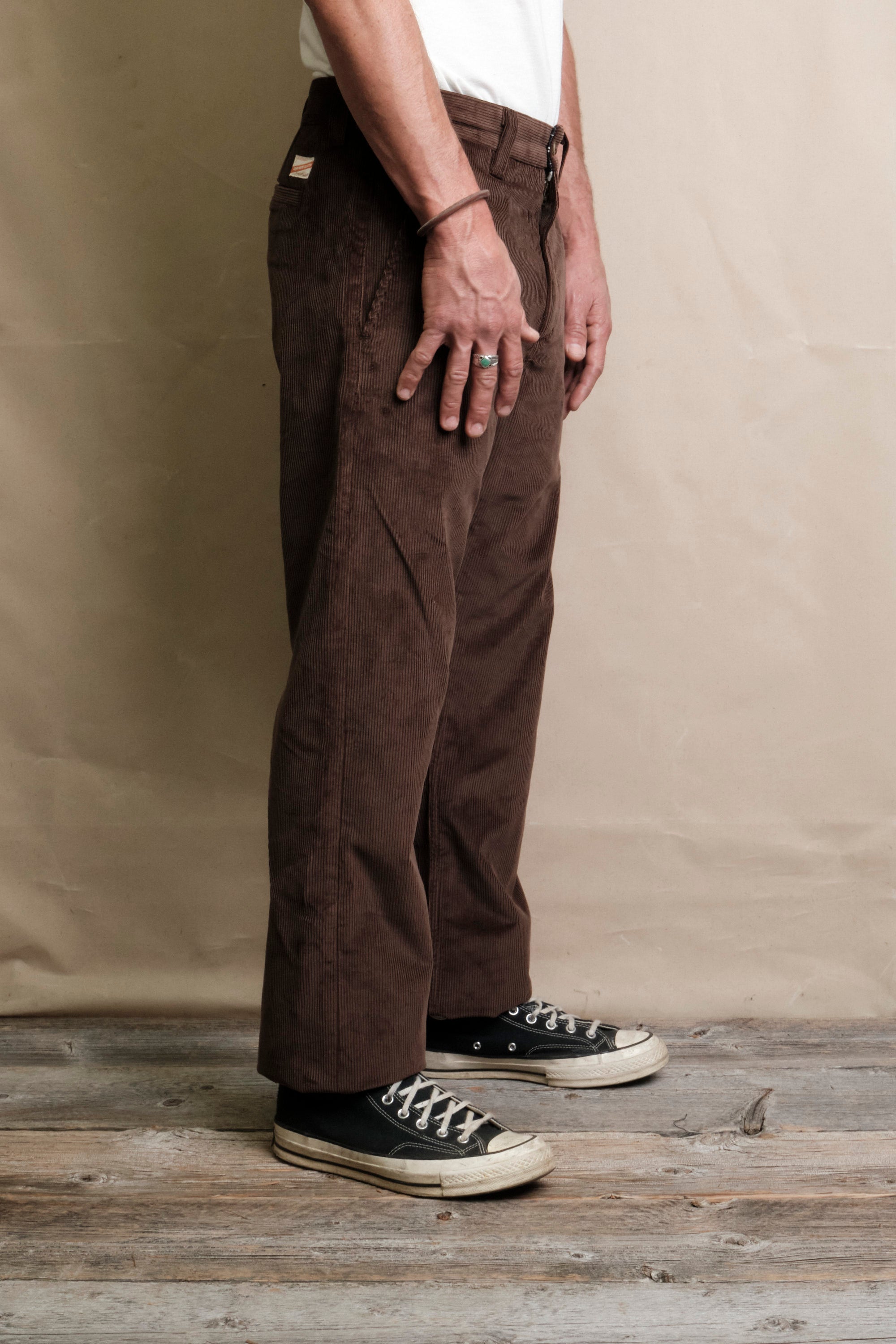 Deck Pant Chocolate Corduroy