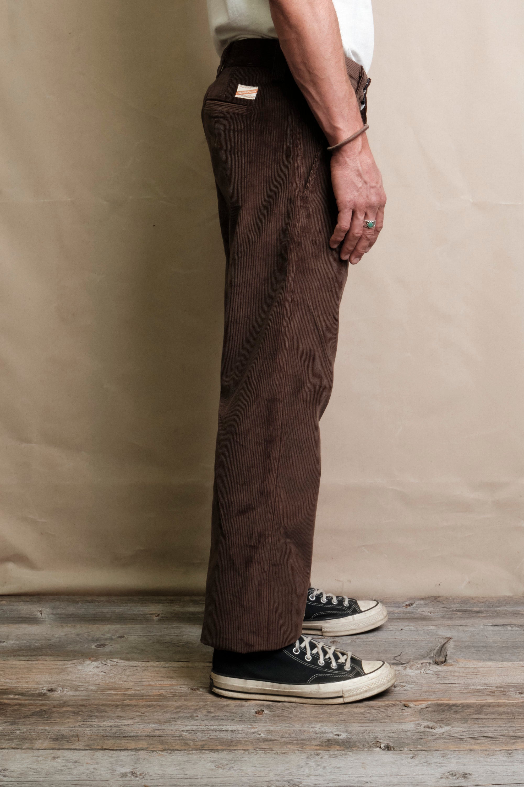 Deck Pant Chocolate Corduroy