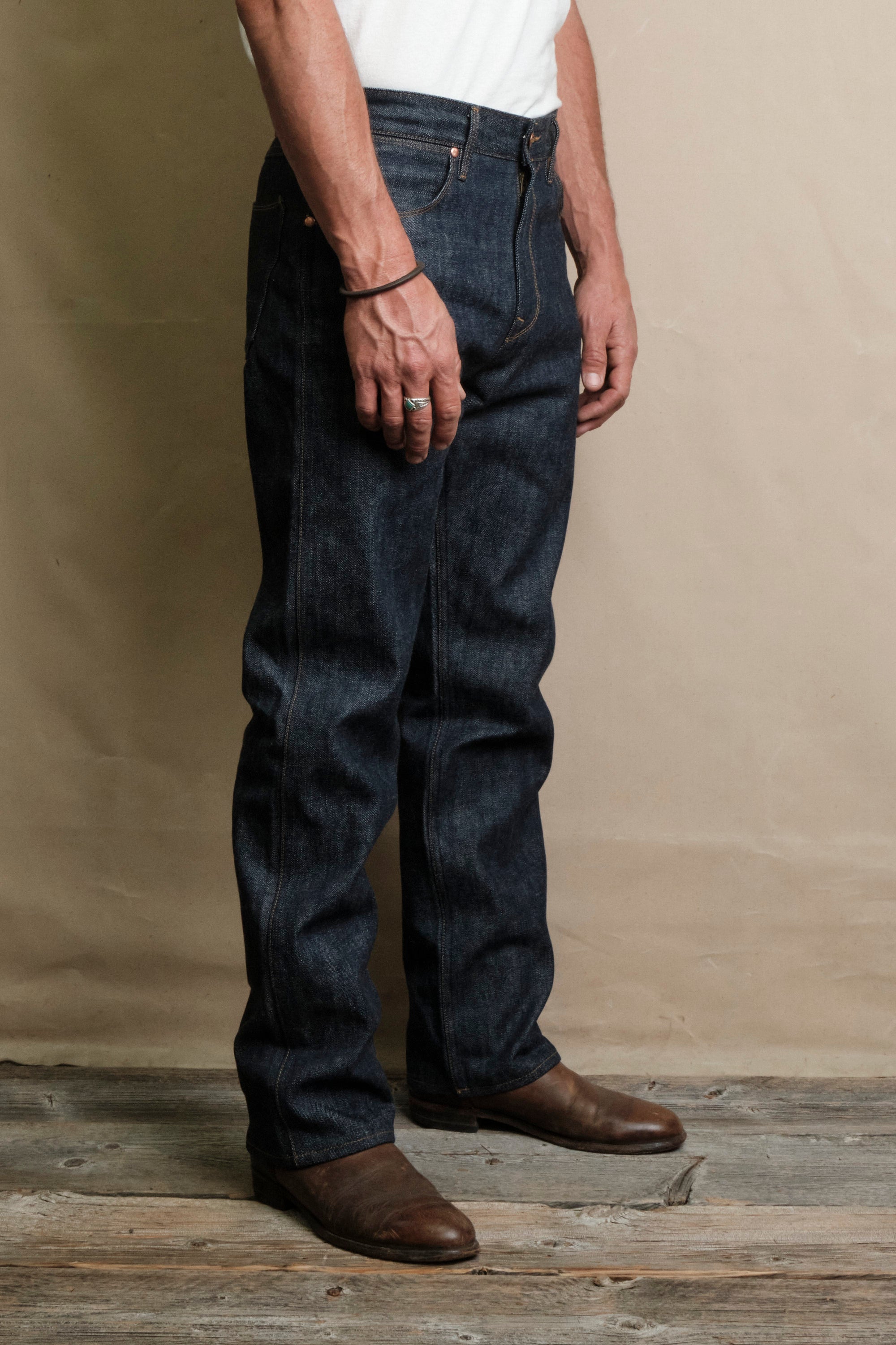 Wilkes Western 13 Ounce Indigo Denim