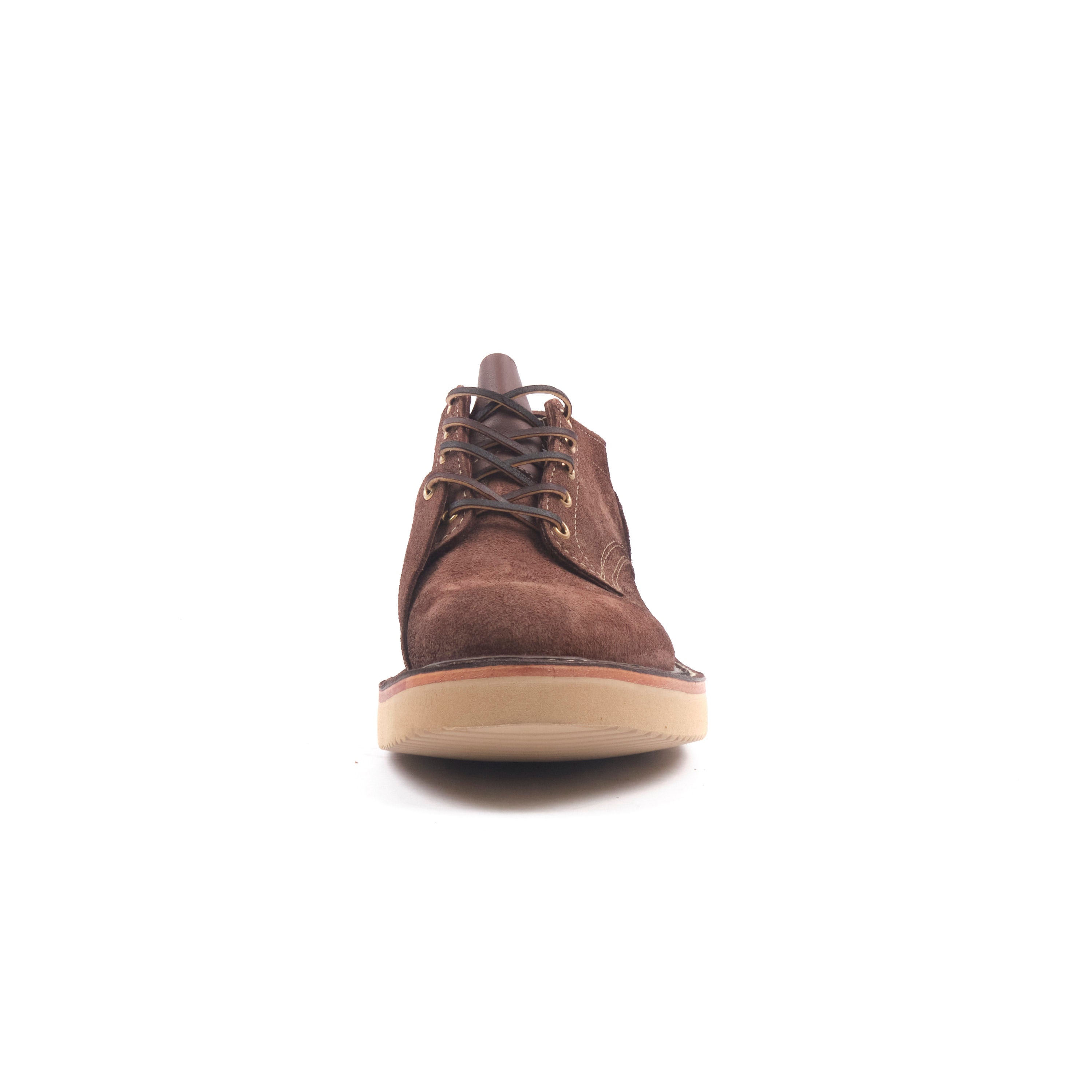 PRE ORDER - FREENOTE CLOTH X WHITE'S BOOTS - 9338 LAST OXFORD - SIEDEL TANNERY BROWN ROUGHOUT