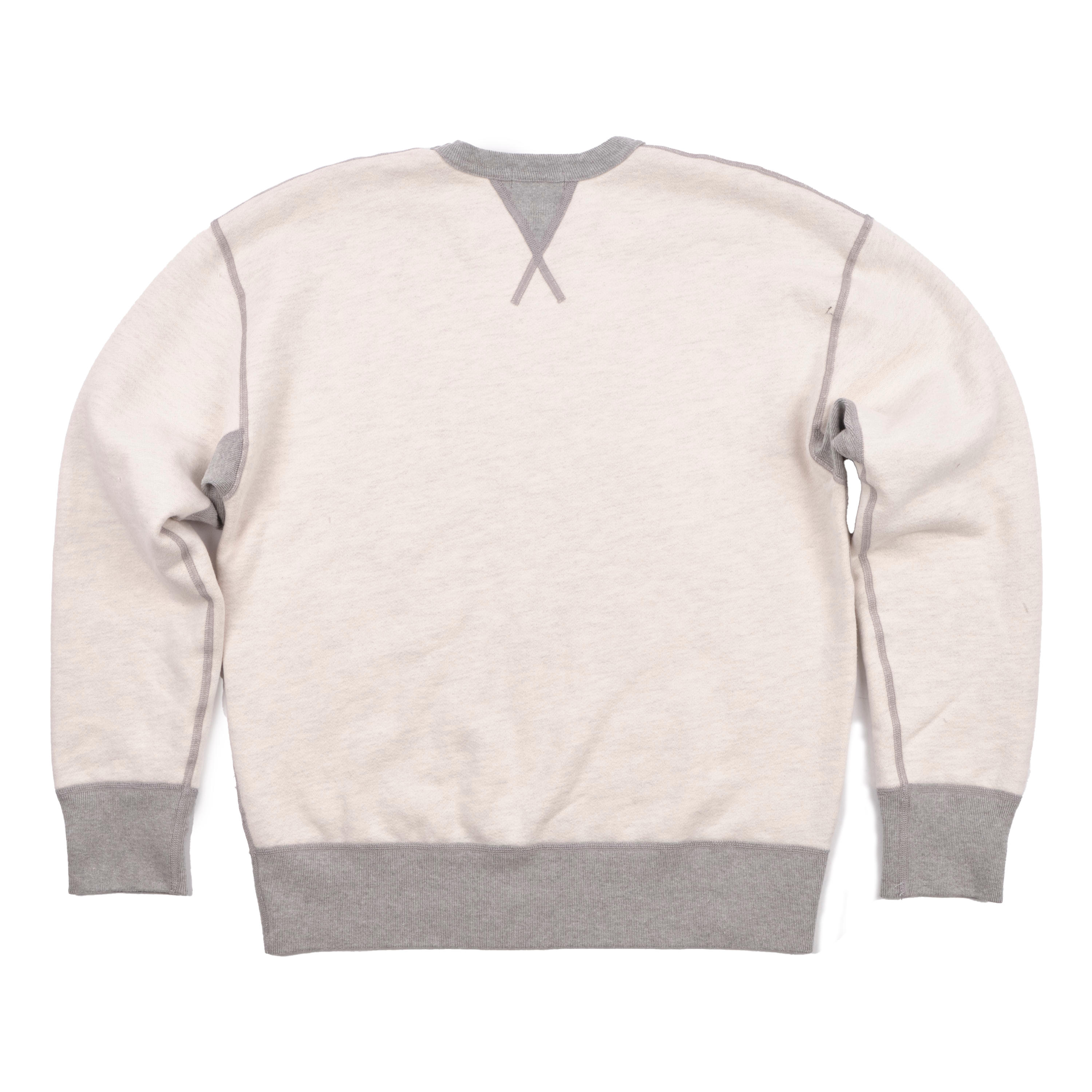 DECK SWEATSHIRT NATURAL COMBO