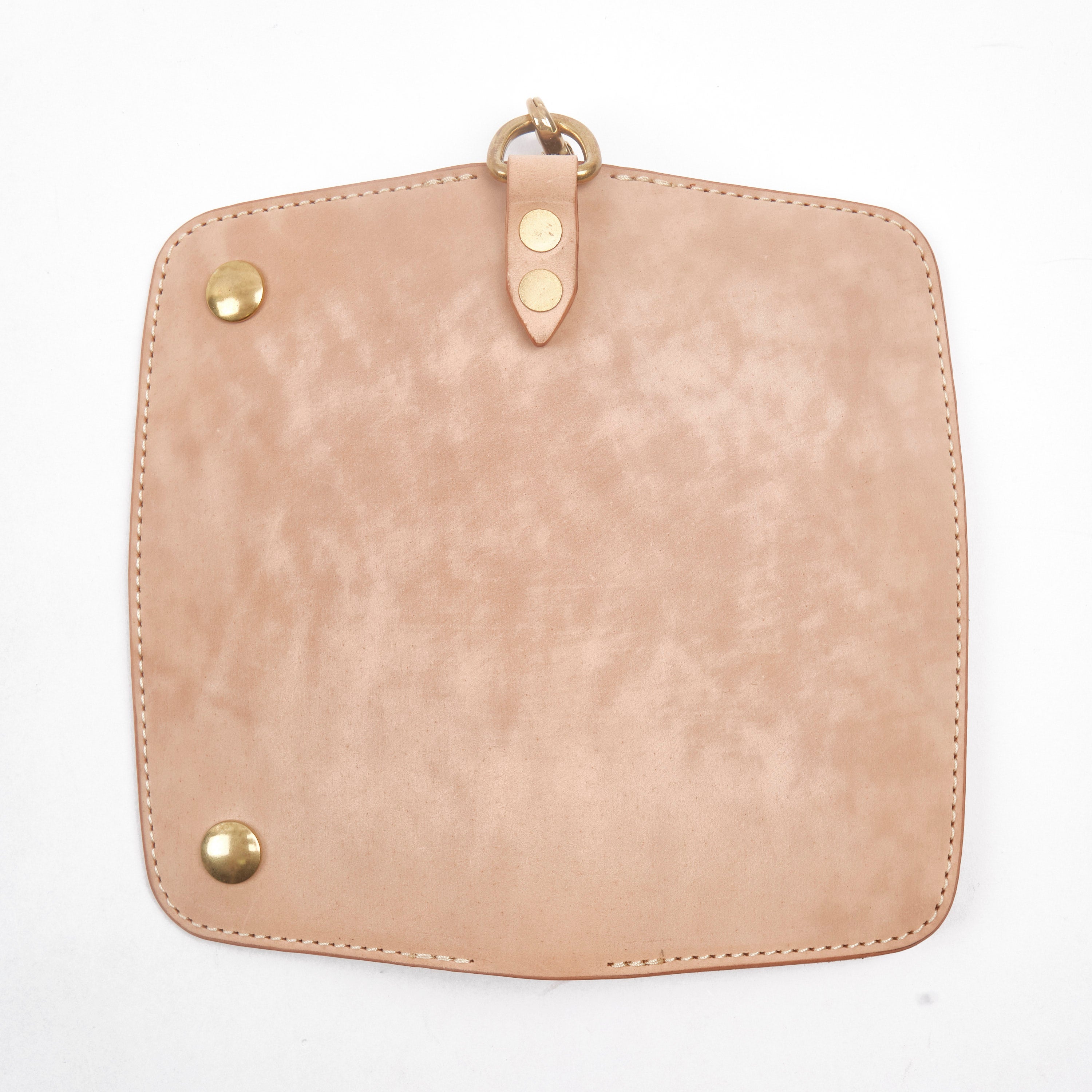 GOLDEN AGE SUPPLY CO. - MARYAM SHELL CORDOVAN UNGLAZED NATURAL - TRUCKER WALLET